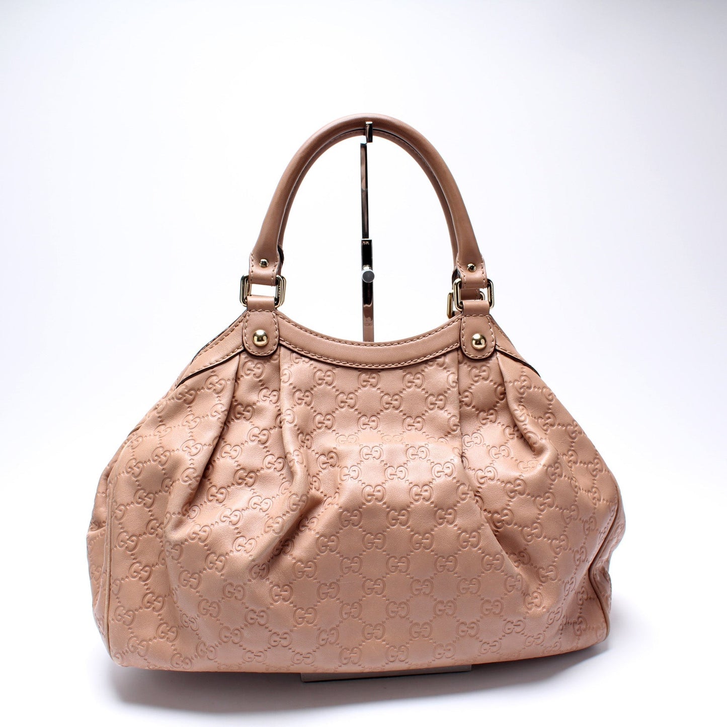 Gucci 211944 Sukey GG Leather Medium Bag