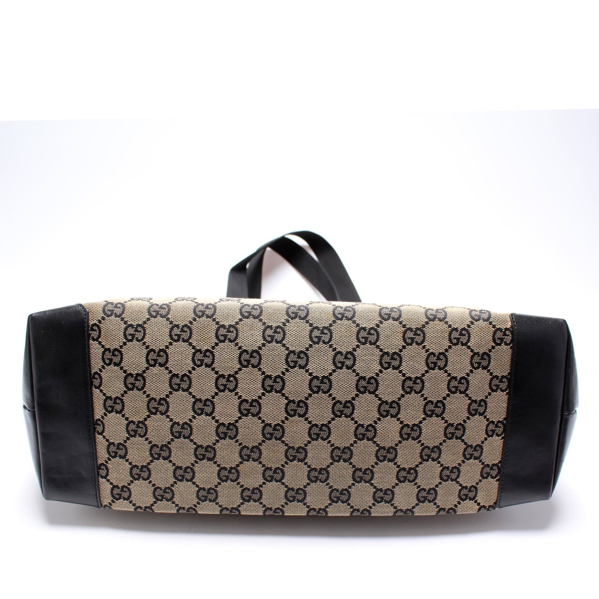 Gucci 019-0426 GG Canvas Zip Tote Bag