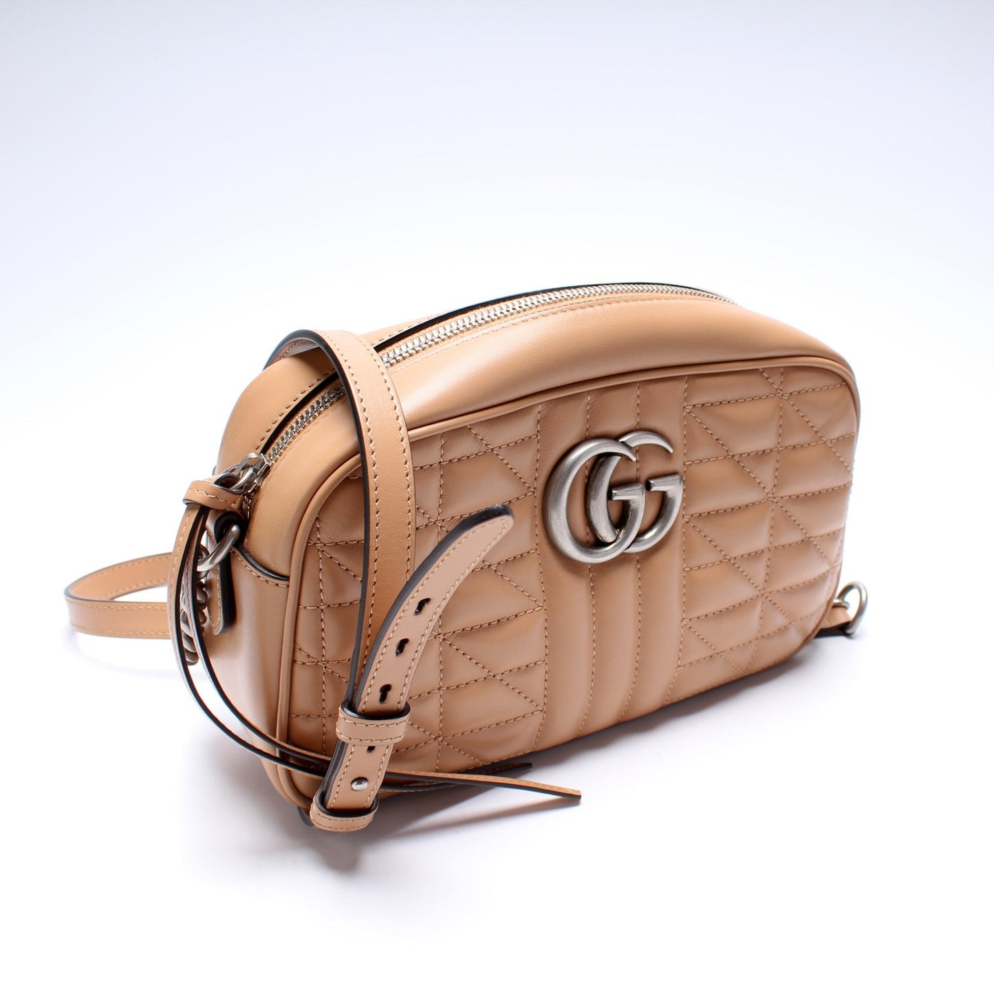 Gucci 447632 Marmont Small Leather Camera Bag