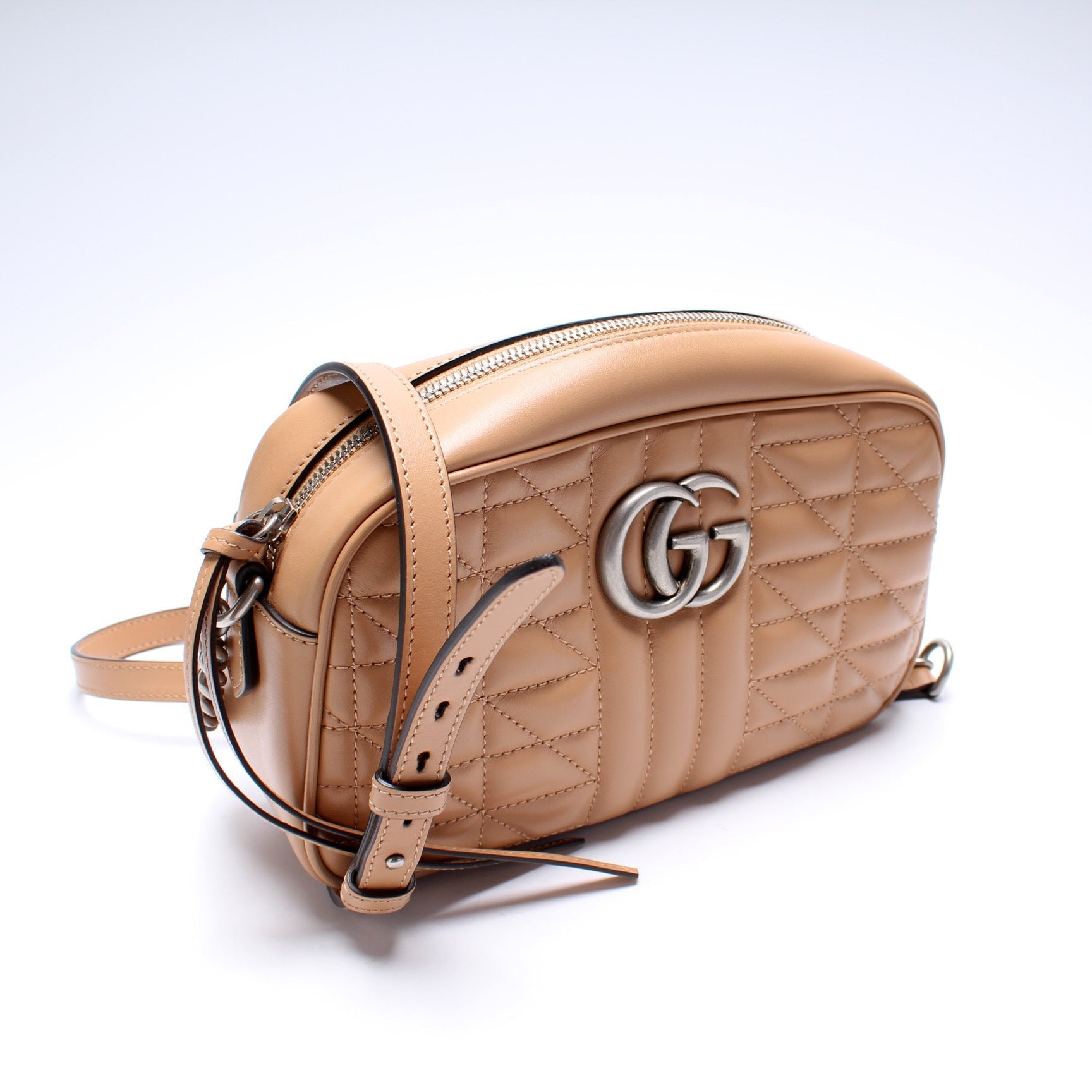 Gucci 447632 Marmont Small Leather Camera Bag