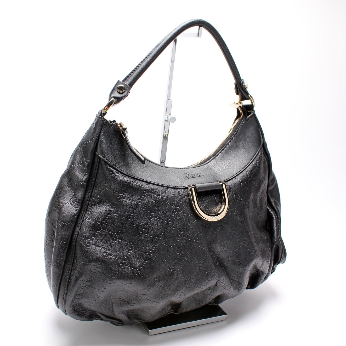 Gucci 189833 D Ring Hobo Bag