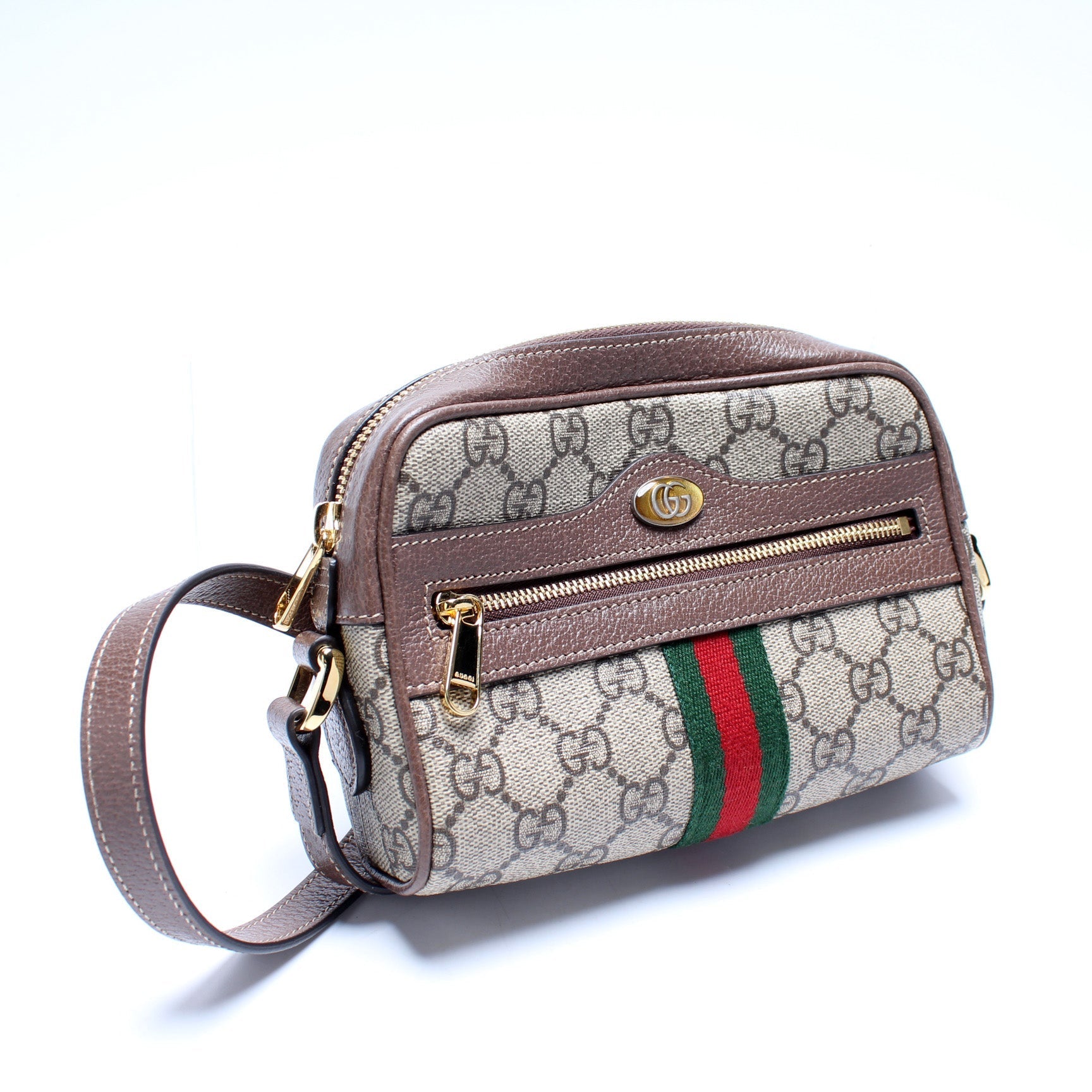 Gucci 517350 GG Supreme Mini Ophidia Bag