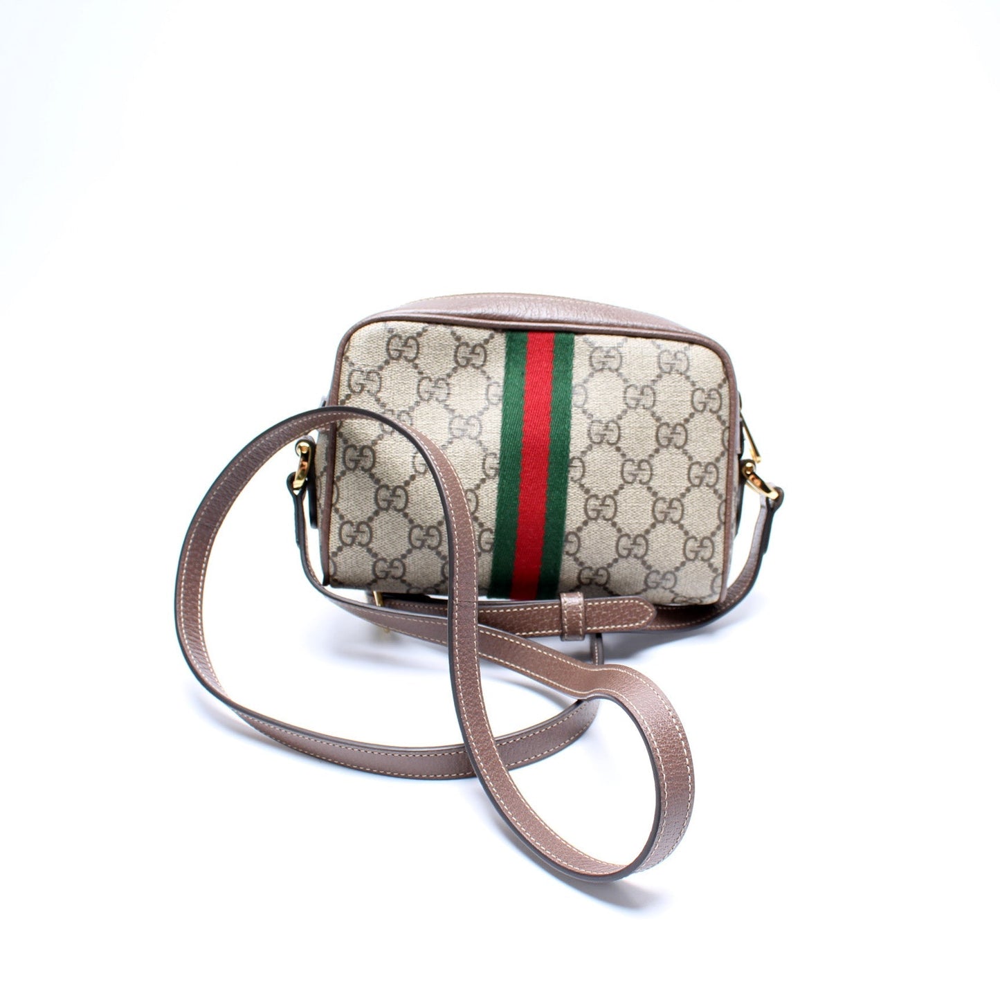 Gucci 517350 GG Supreme Mini Ophidia Bag