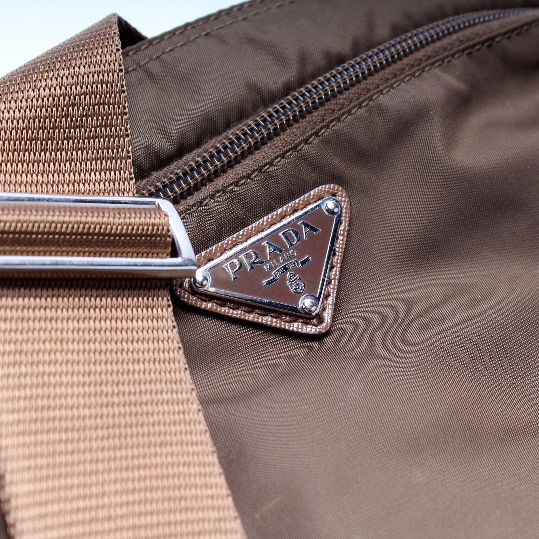 Prada Tessuto Nylon Mini Crossbody Bag