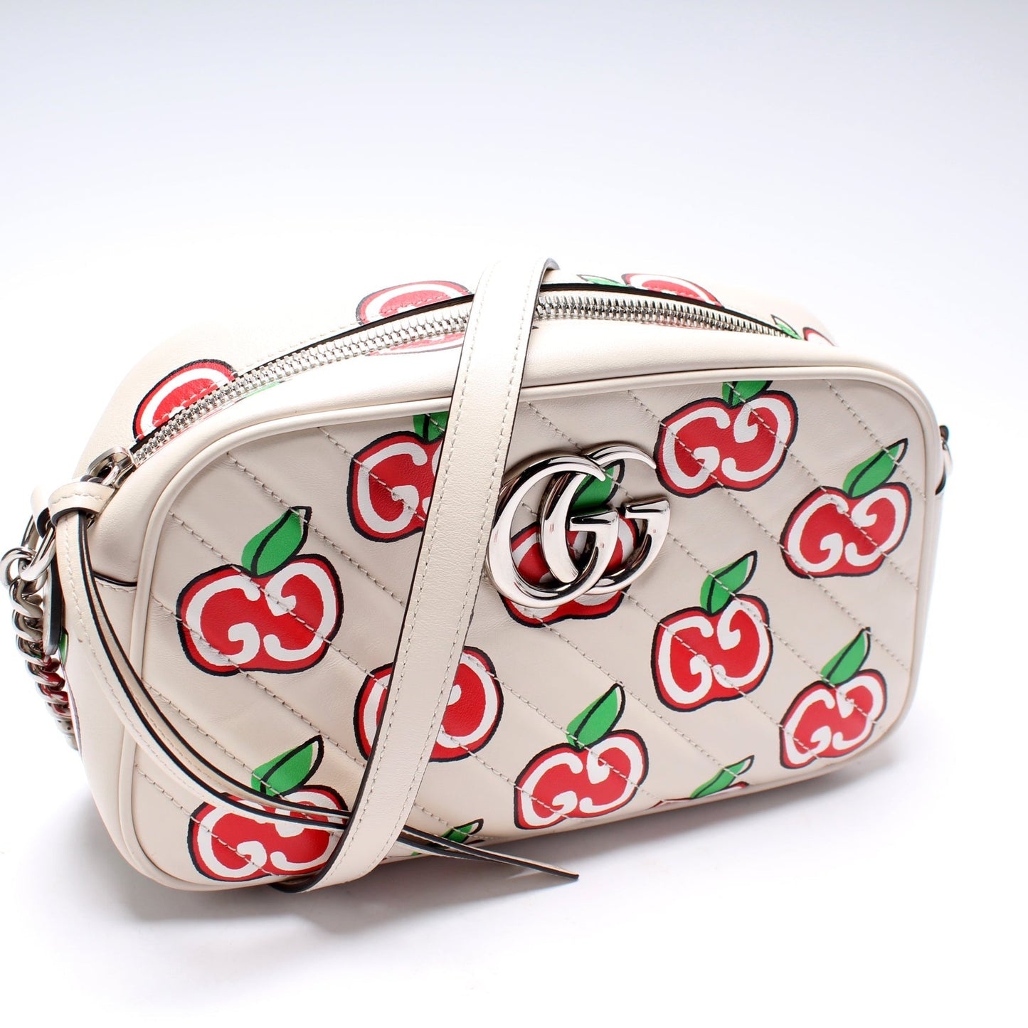 Gucci 447632 Marmont Small Leather Camera Bag