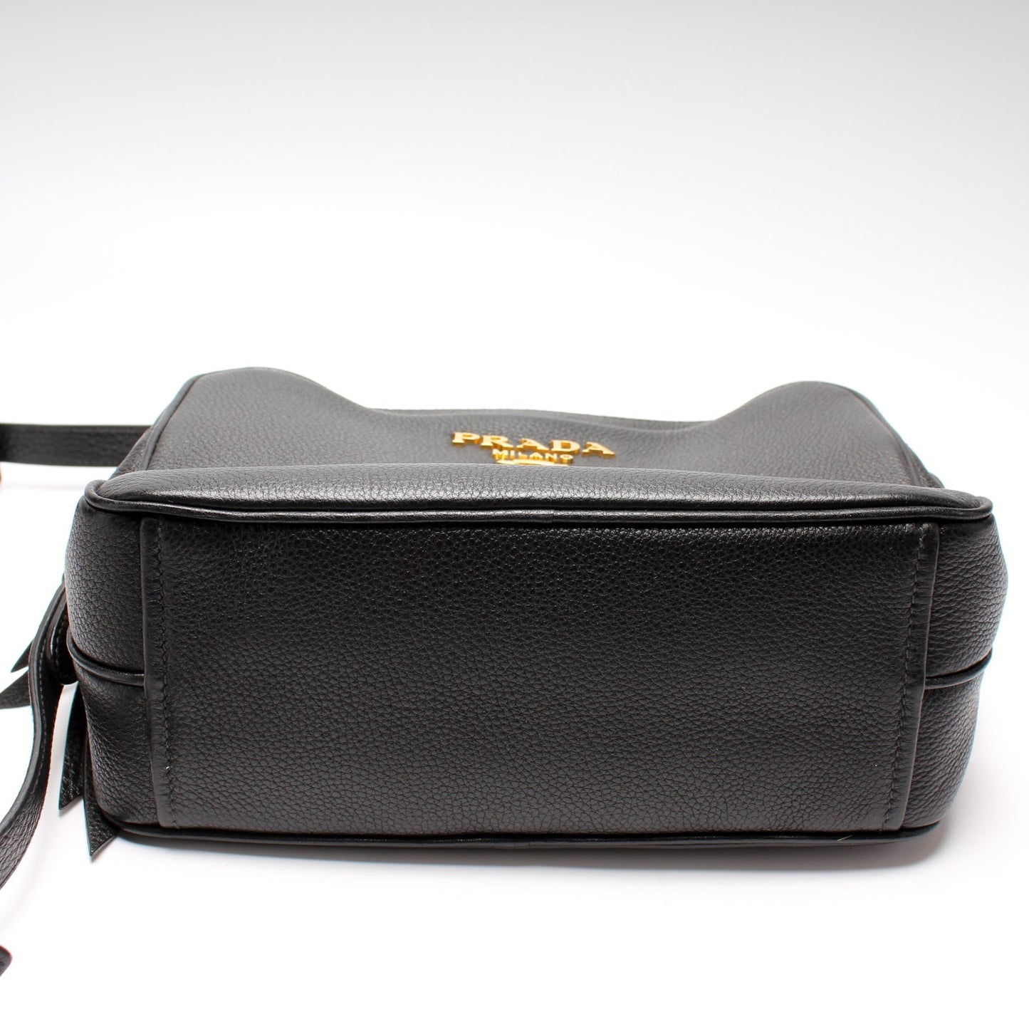 Prada Vitello Daino Double Zip Camera Bag