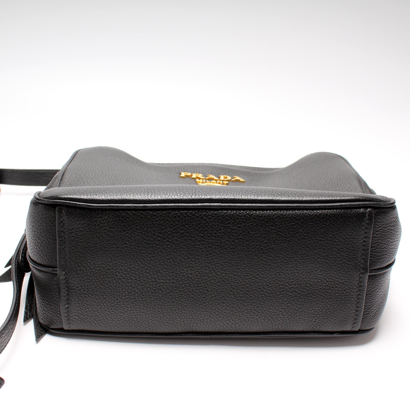 Prada Vitello Daino Double Zip Camera Bag