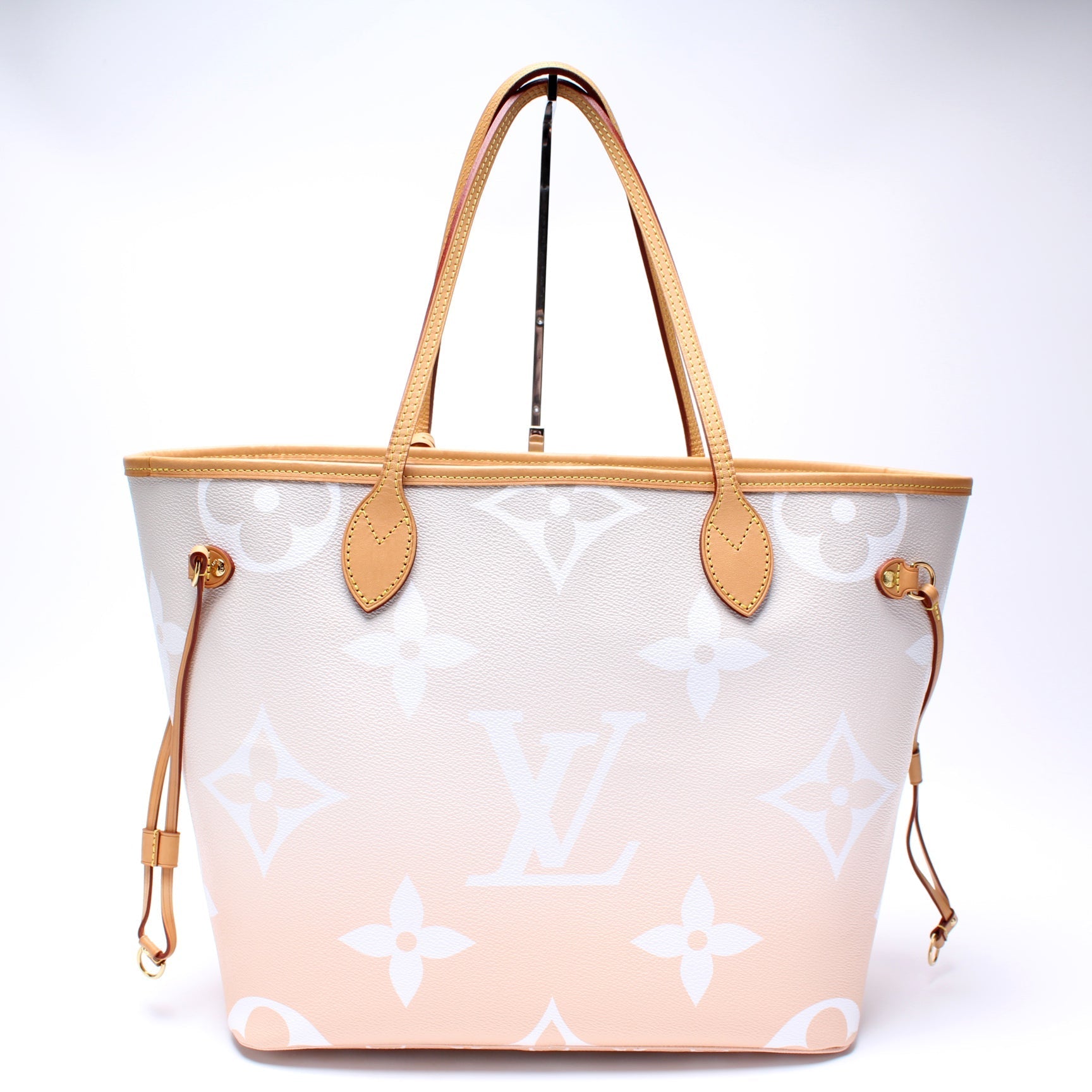 Luxury Women's Tote Bag | Louis Vuitton Neverfull MM 'By The Pool' With Pouch