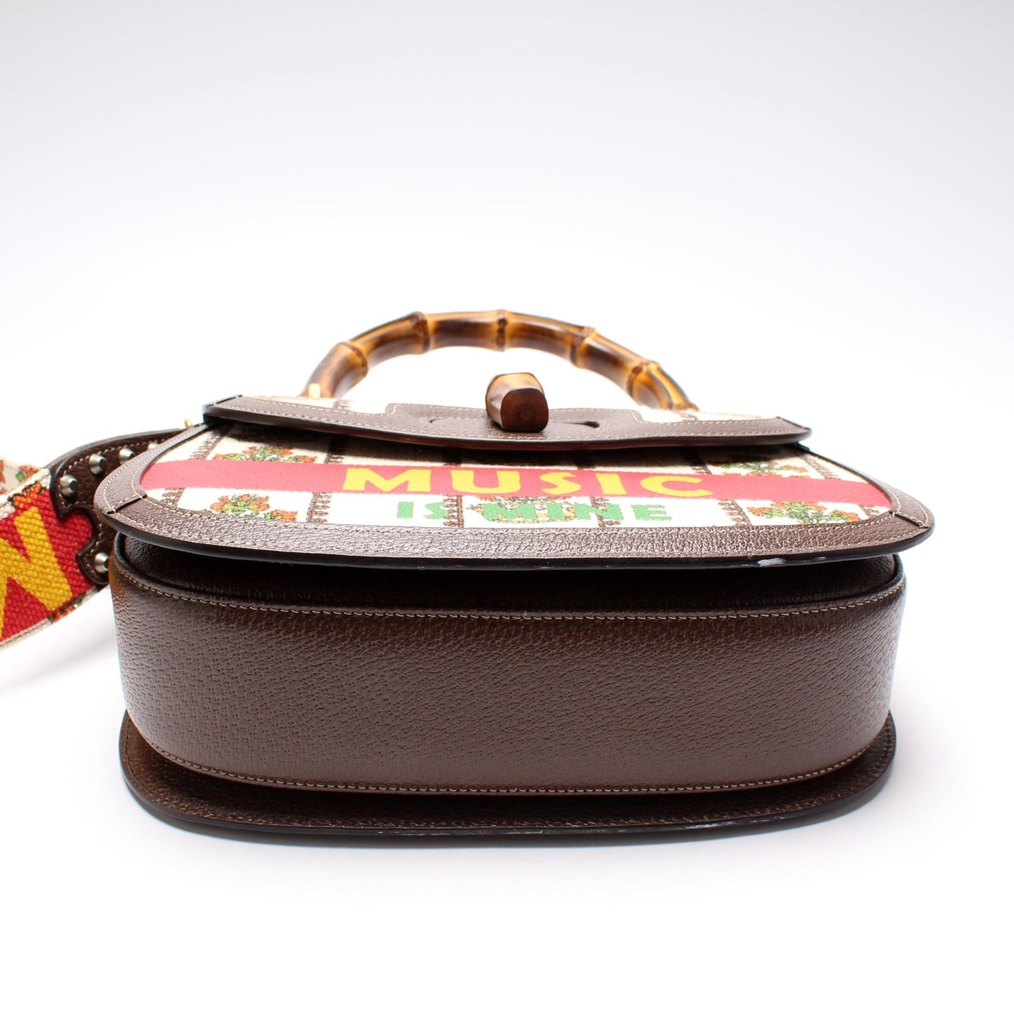 Gucci 681173 100th Anniversary Bamboo Medium Top Handle Bag