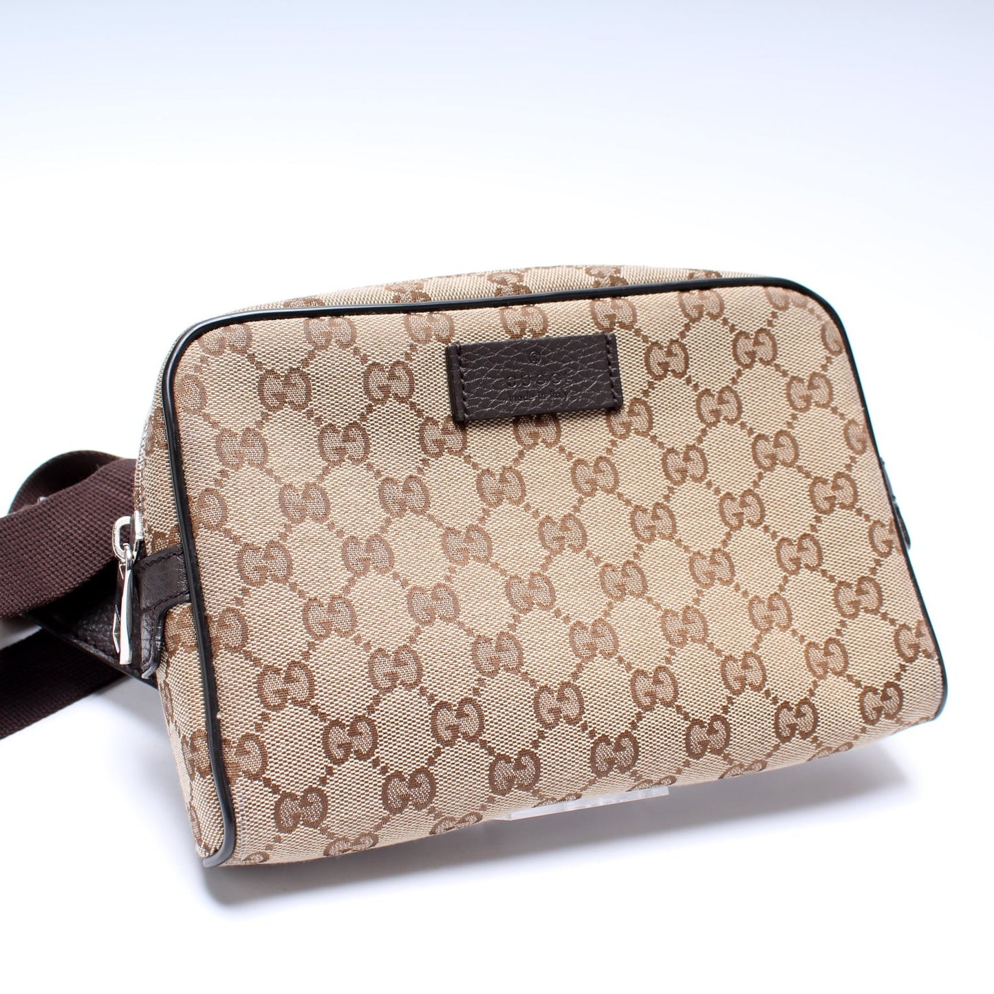 Gucci 449174 GG Canvas Belt Bag