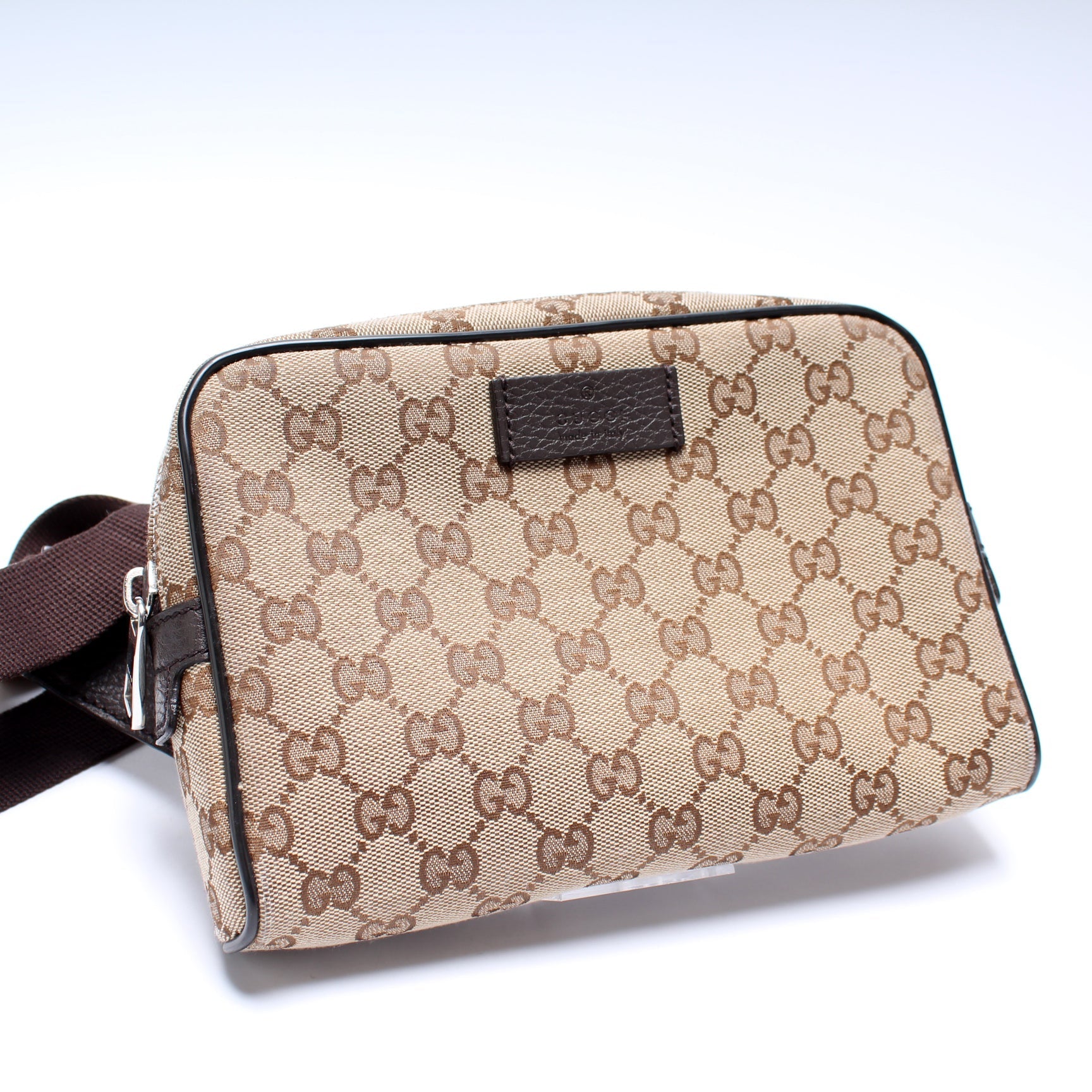 Gucci 449174 GG Canvas Belt Bag