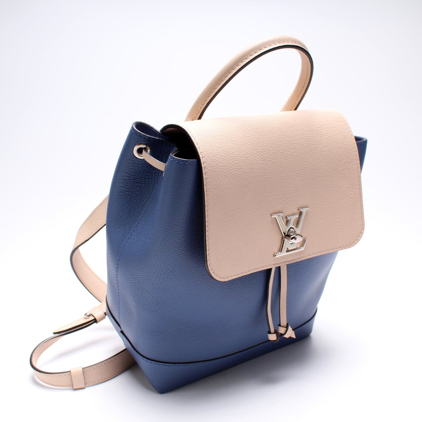Luxury Women's Handbag | Louis Vuitton Lockme Backpack Two-Tone Calf