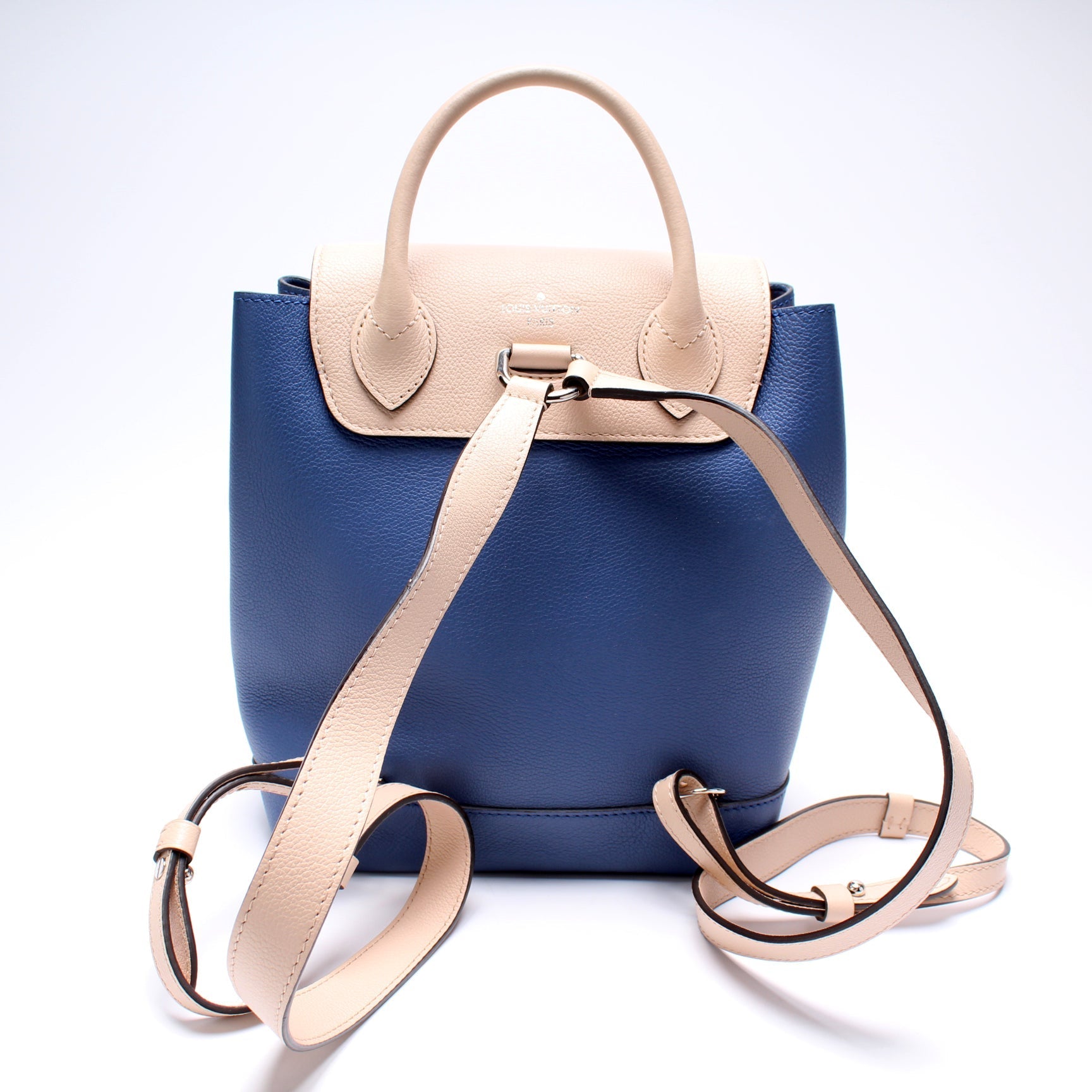Luxury Women's Handbag | Louis Vuitton Lockme Backpack Two-Tone Calf