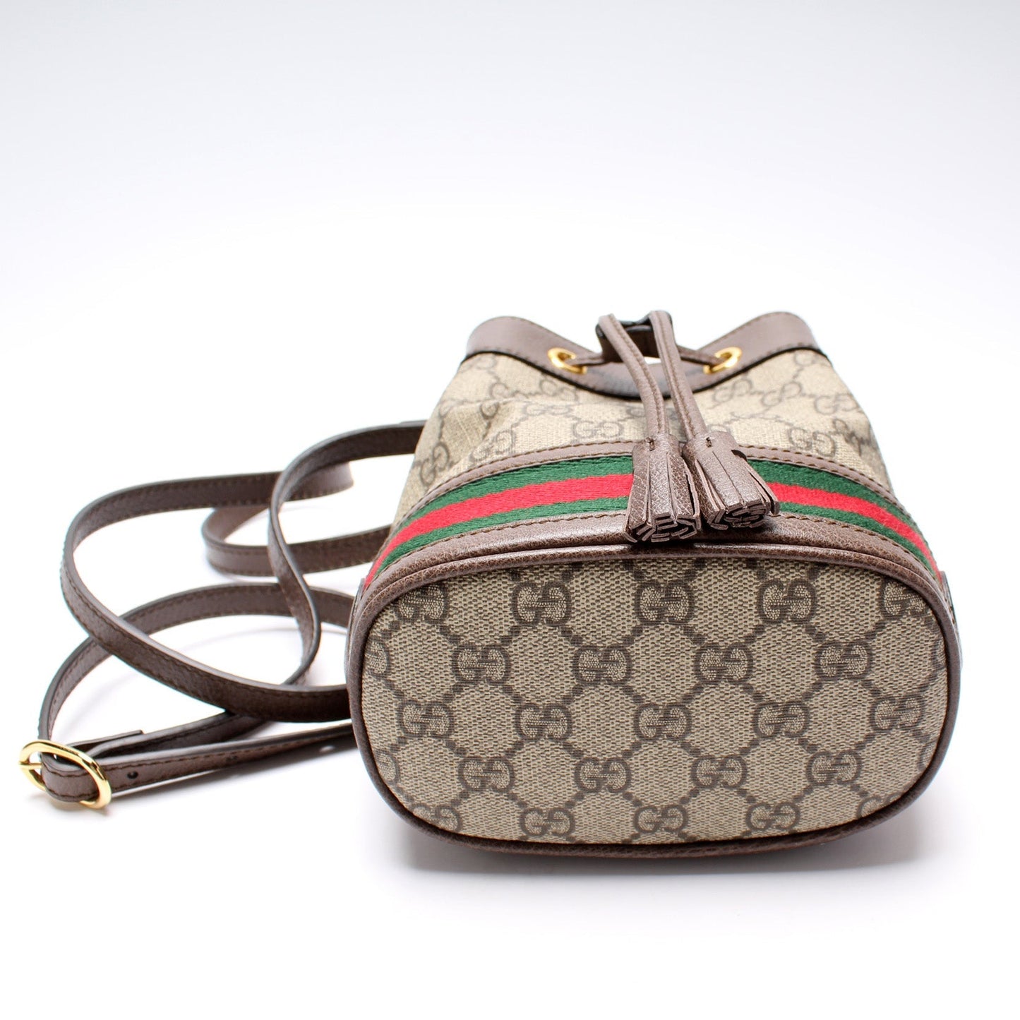 Gucci 550620 GG Supreme Ophidia Mini Bucket Bag