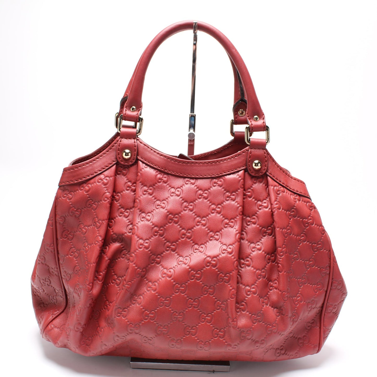 Gucci 211944 Sukey GG Leather Medium Bag