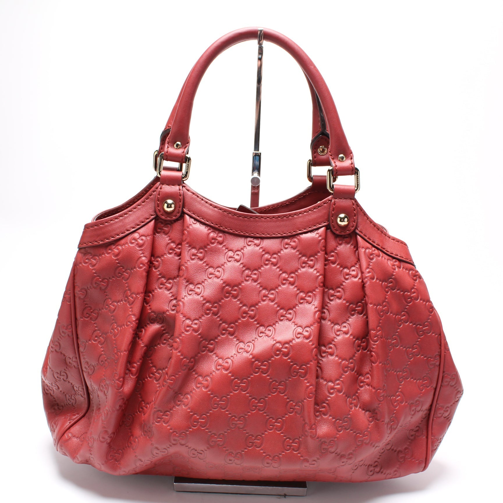 Gucci 211944 Sukey GG Leather Medium Bag