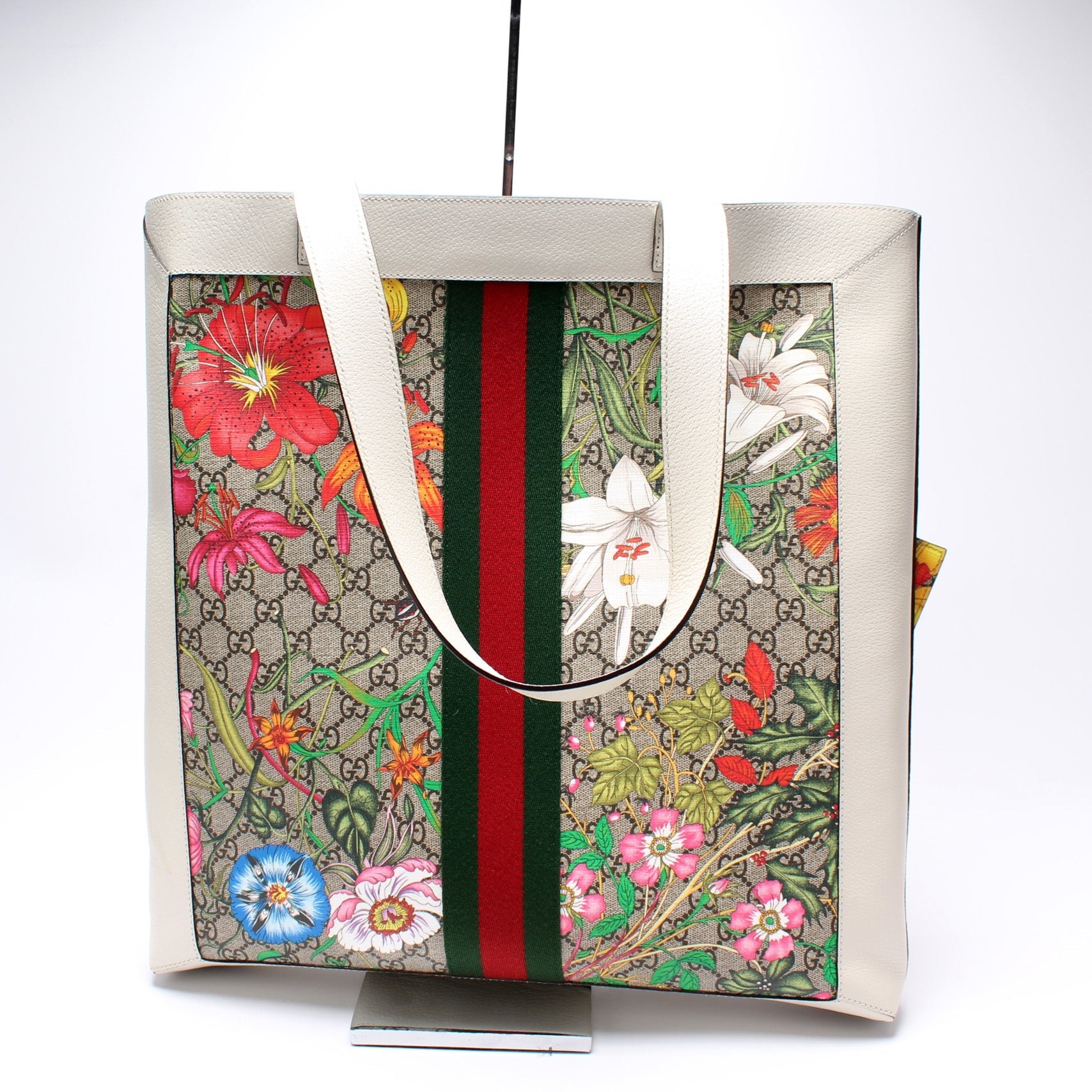 Gucci 519335 Ophidia Flora Soft Large Tote Bag