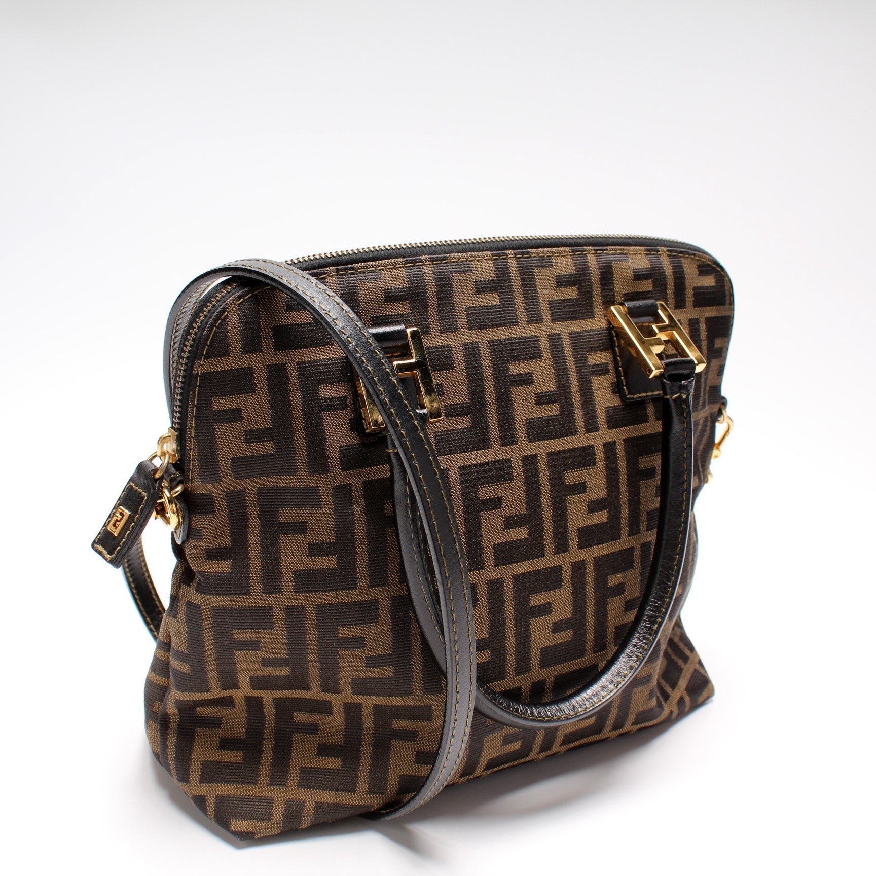 Fendi Zucca Canvas 2-Way Bag