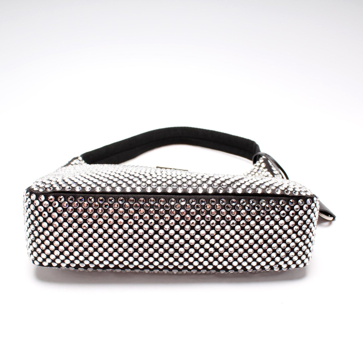 Prada 1BC515 Satin Crystal Re-Edition 2000 Mini Bag