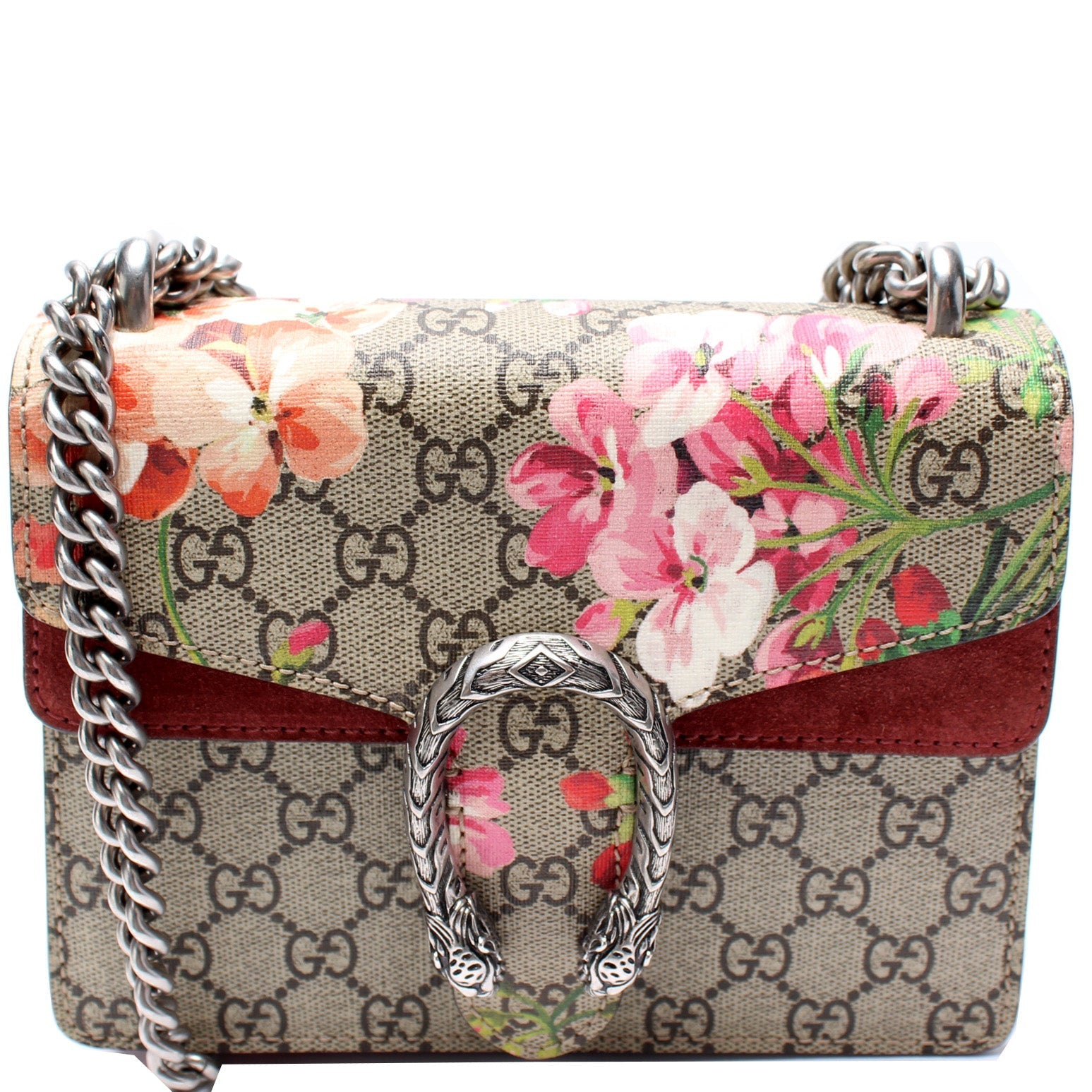 Gucci 421970 Dionysus GG Blooms Mini Bag