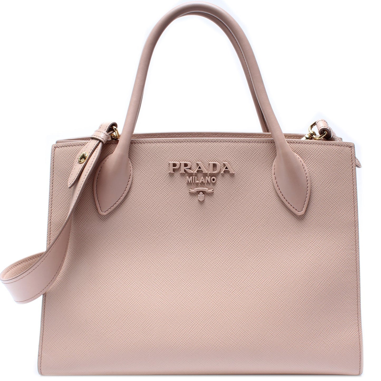 Prada Monochrome Medium Saffiano Cuir 1BA155 Bag
