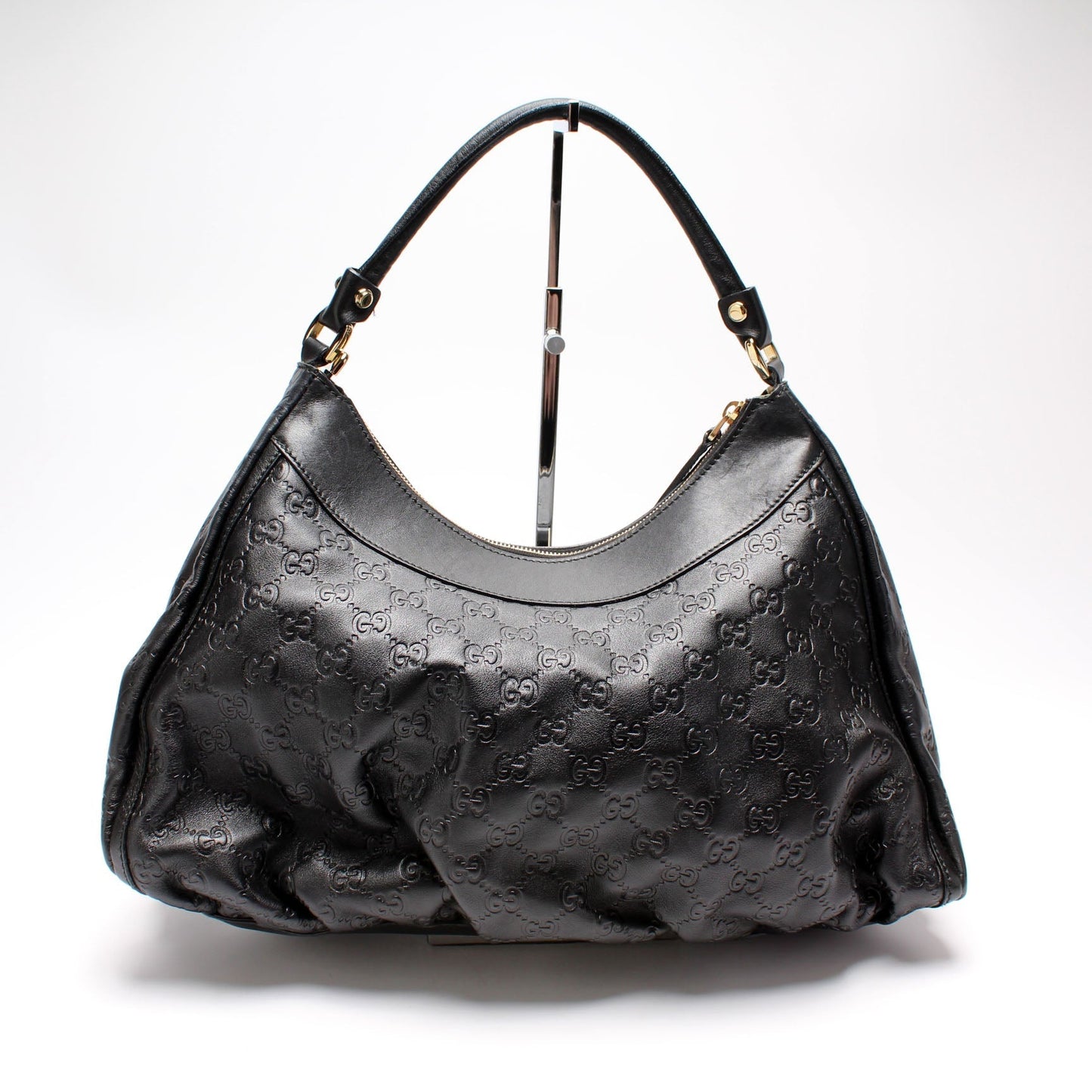 Gucci 189833 scima D Ring Hobo Bag