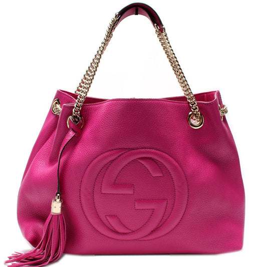 Gucci 308982 Soho Leather Shoulder Medium Bag