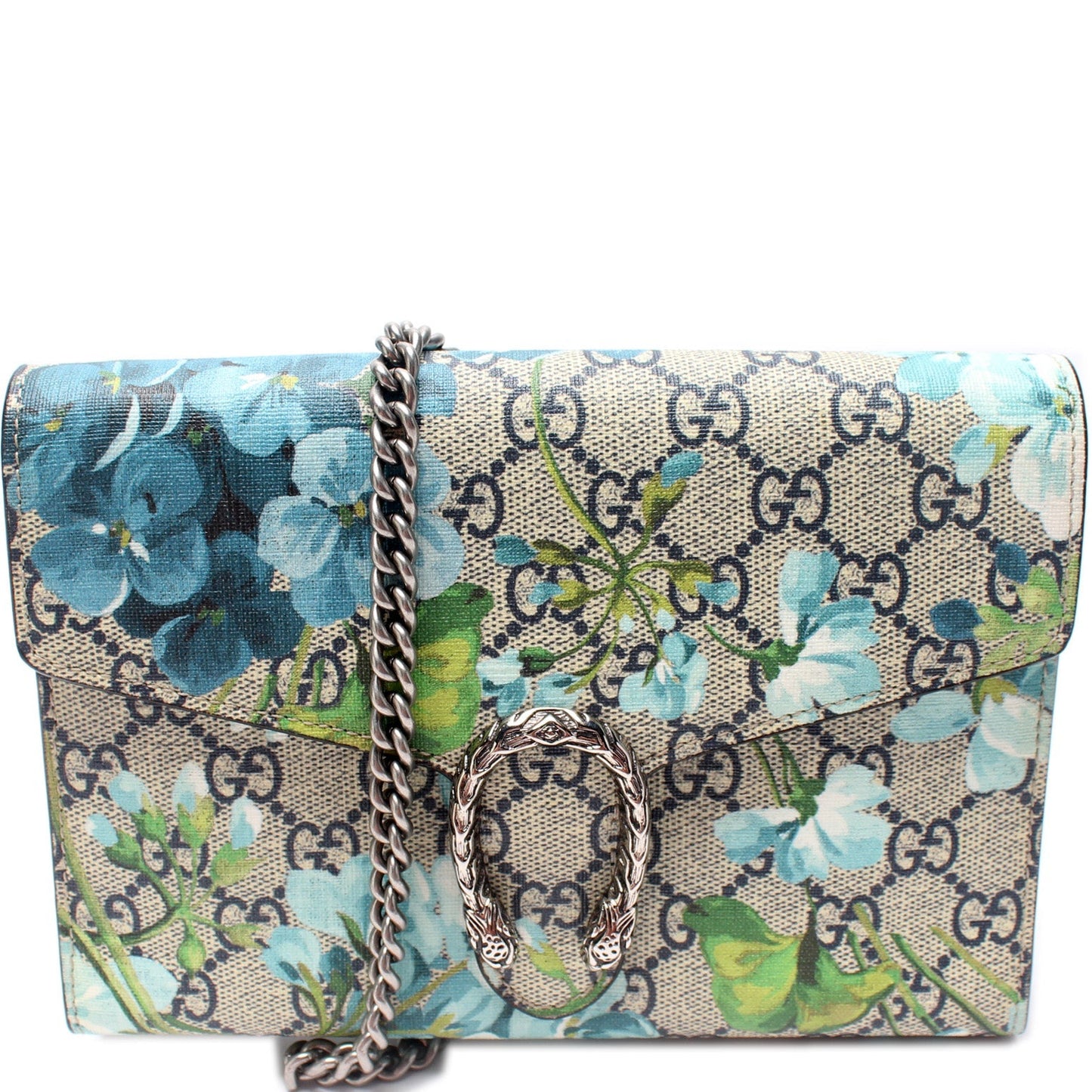 Gucci 401231 Dionysus GG Blooms Mini Wallet Bag