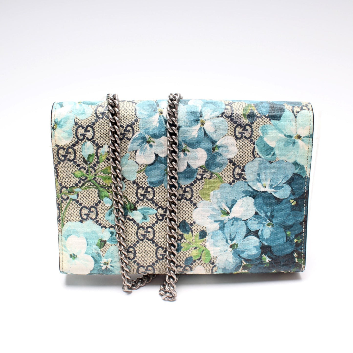 Gucci 401231 Dionysus GG Blooms Mini Wallet Bag