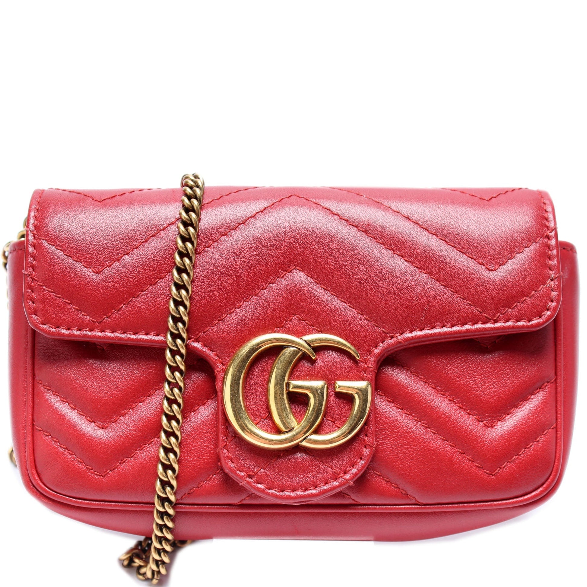 Gucci 476433 Marmont Super Mini Flap Bag