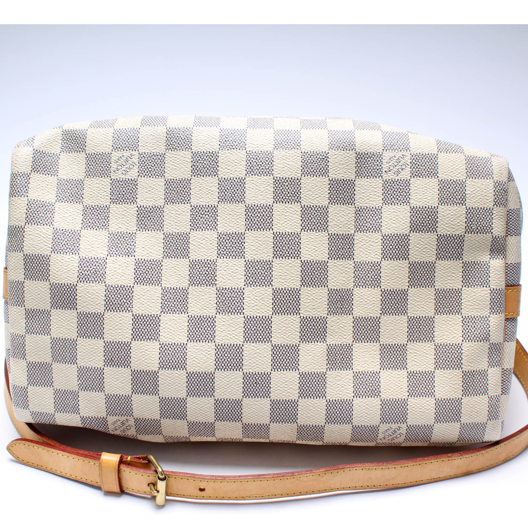 Louis Vuitton Speedy 30 Bandouliere Damier Azur