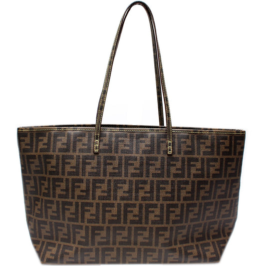 Fendi 8BH185 Coated Zip Tote Bag