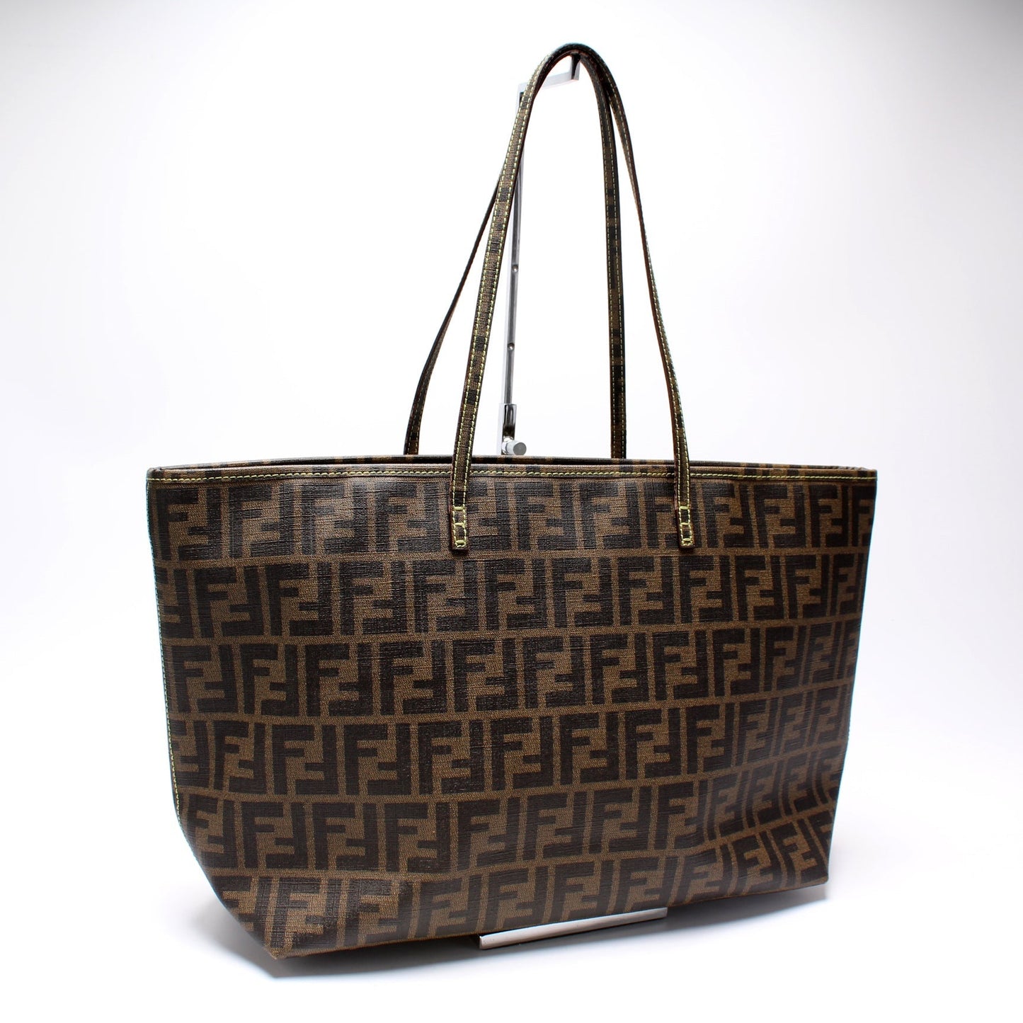 Fendi 8BH185 Coated Zip Tote Bag