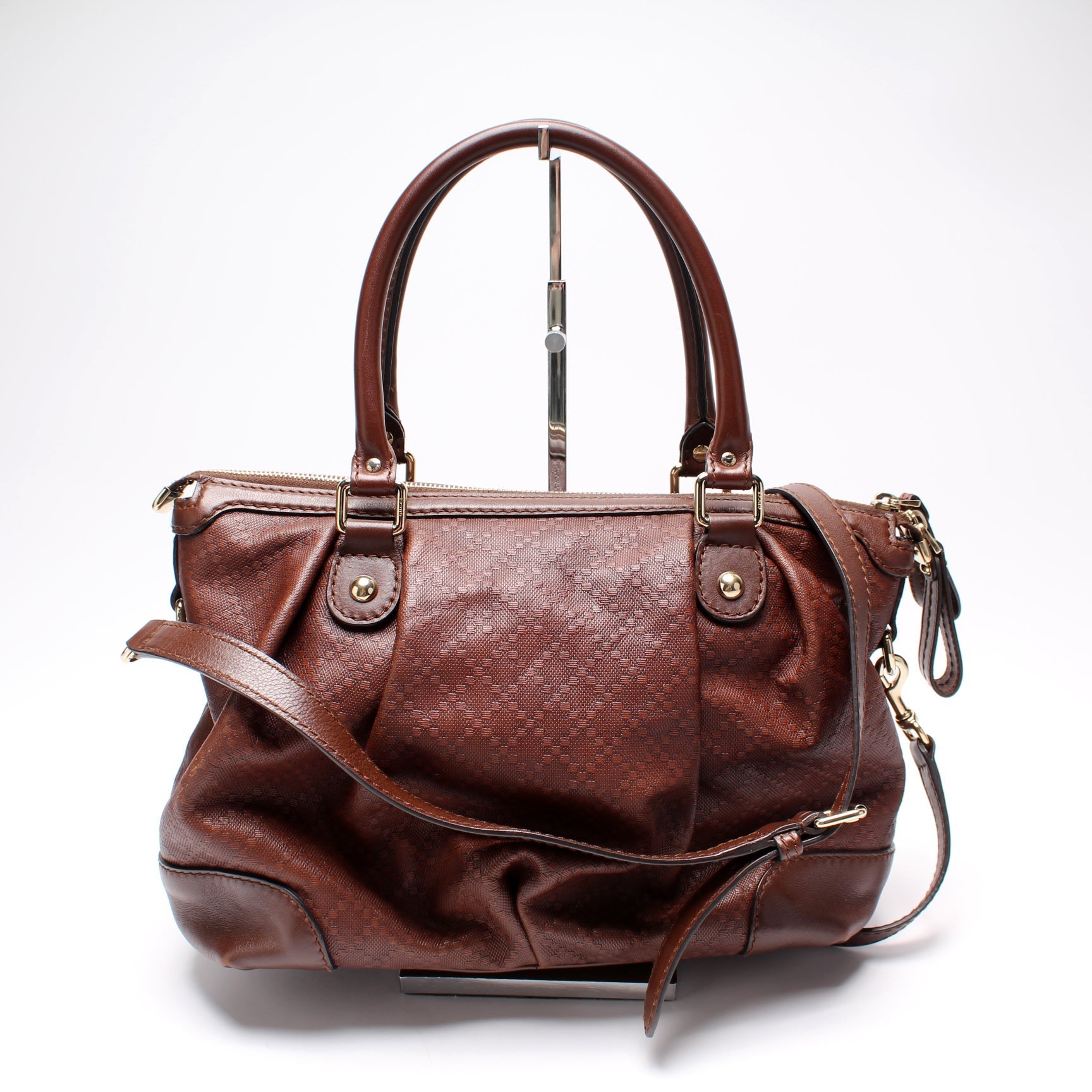 Gucci 247902 Diamante Sukey Satchel Bag