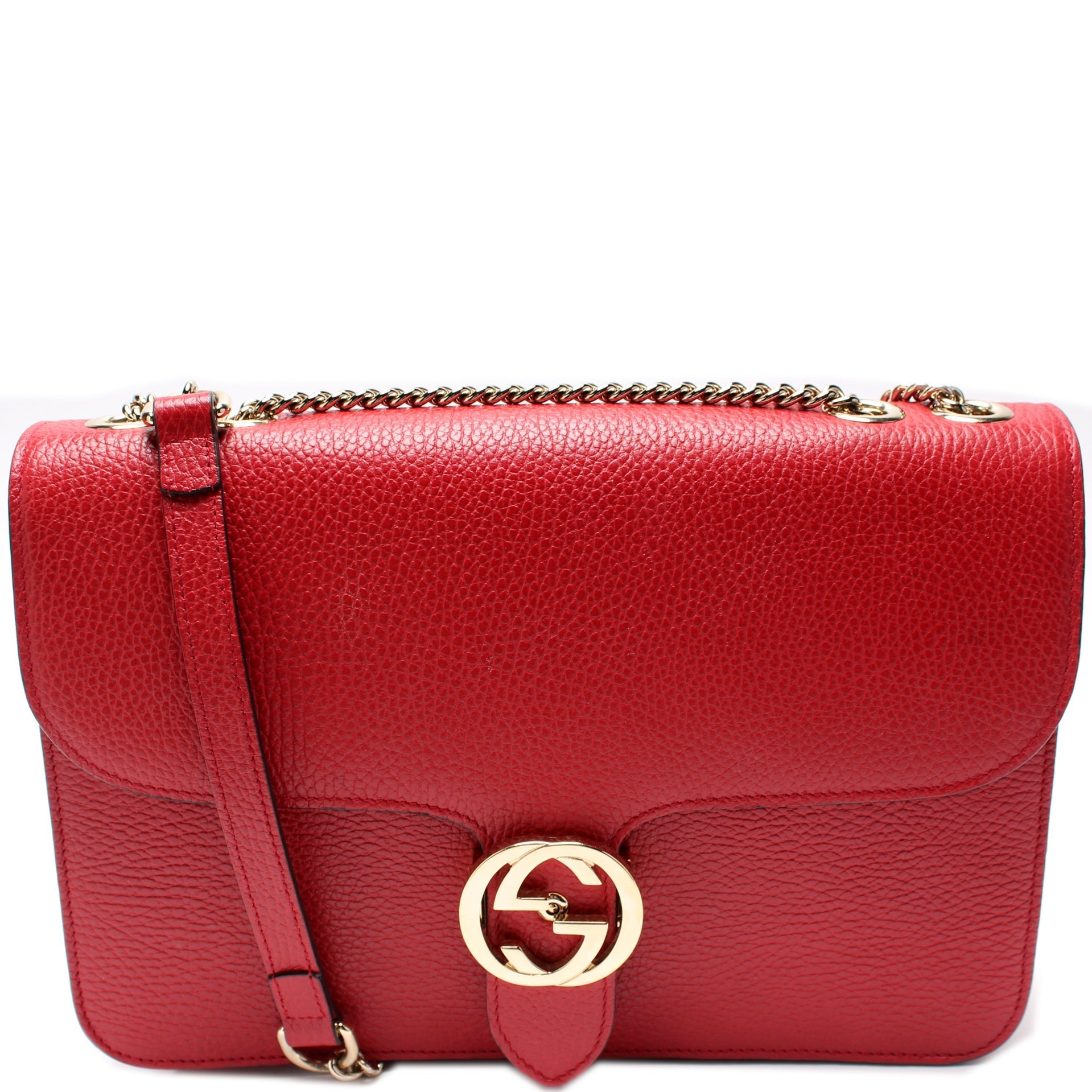 Gucci 510303 Interlocking GG Shoulder Bag