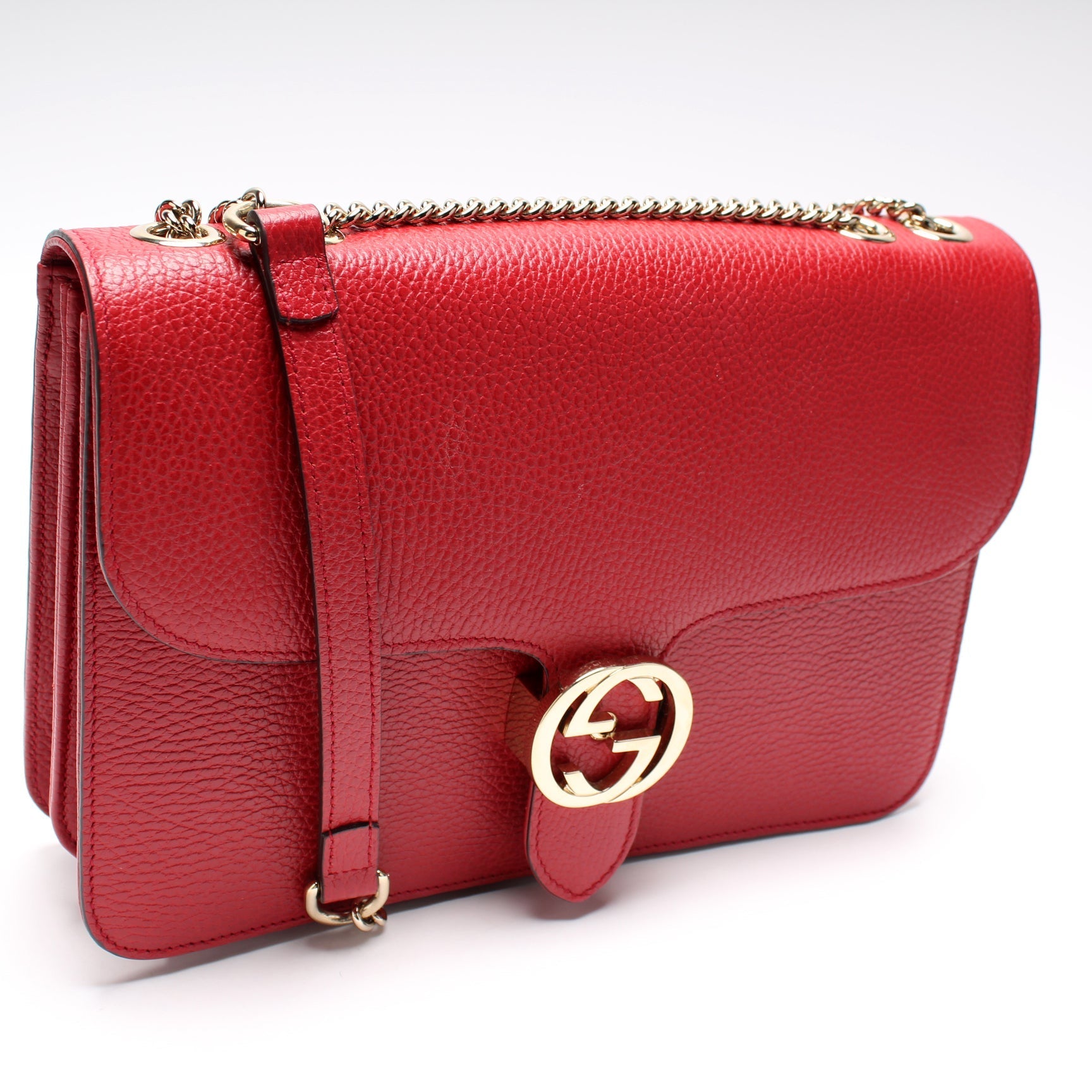 Gucci 510303 Interlocking GG Shoulder Bag