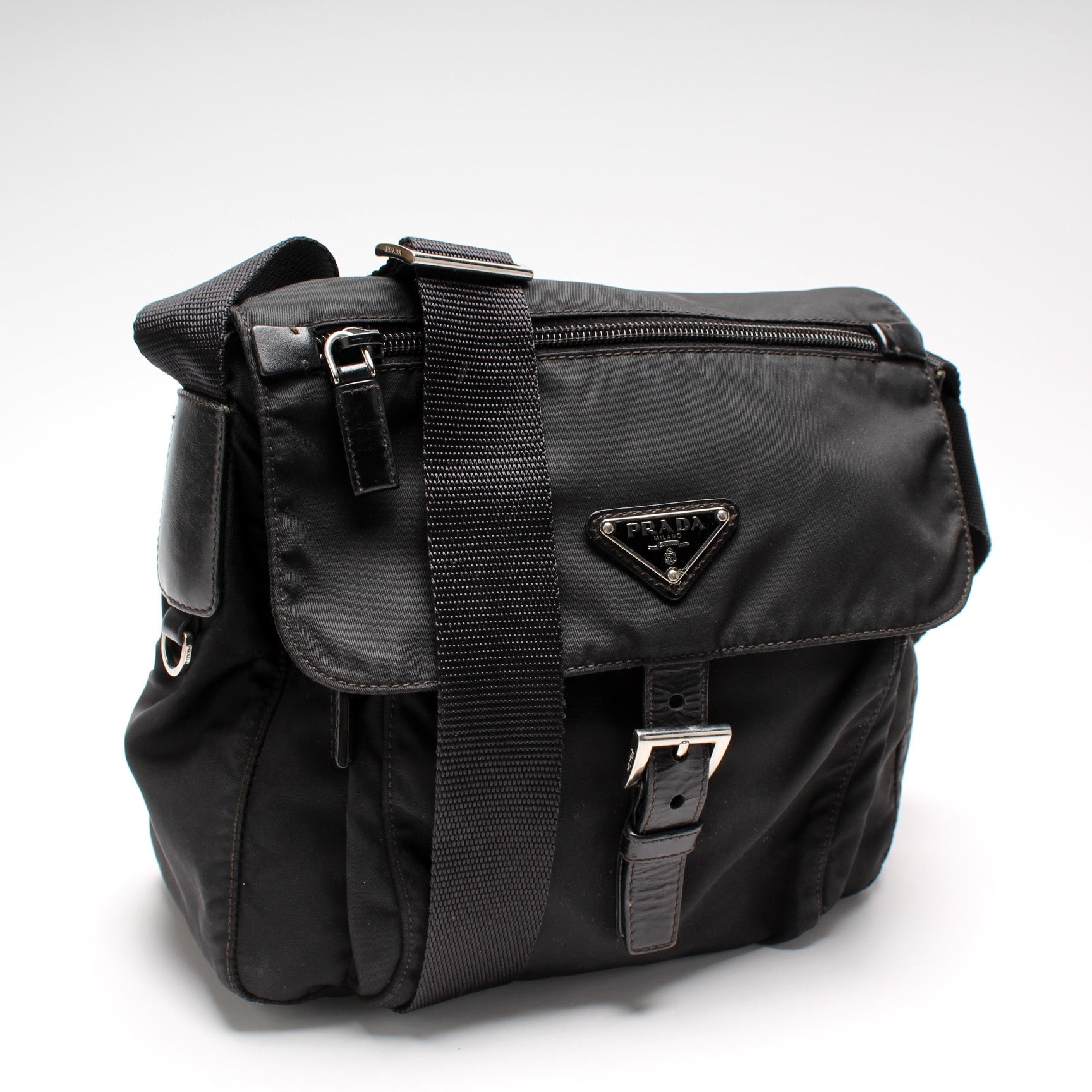 Prada Tessuto Nylon Crossbody Small Bag
