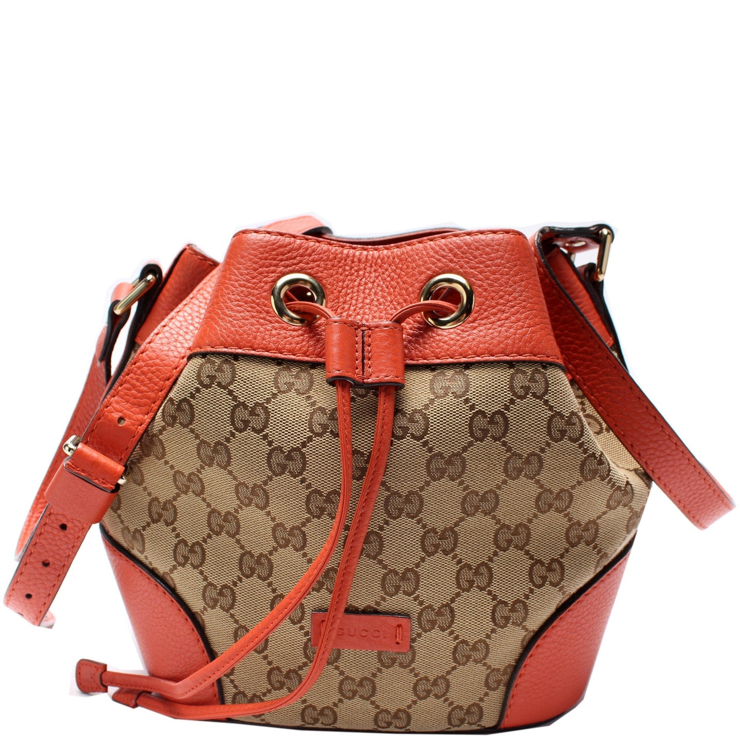 Gucci 388704 GG Canvas Bucket Bag