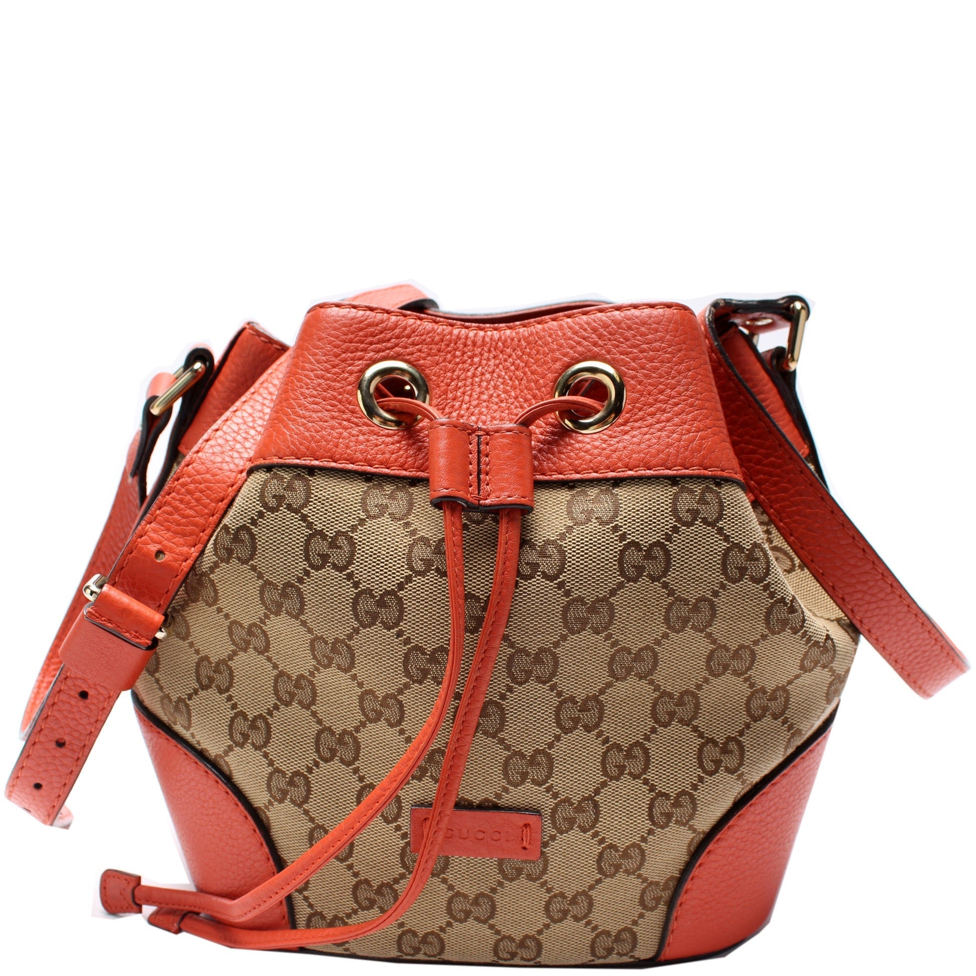 Gucci 388704 GG Canvas Bucket Bag