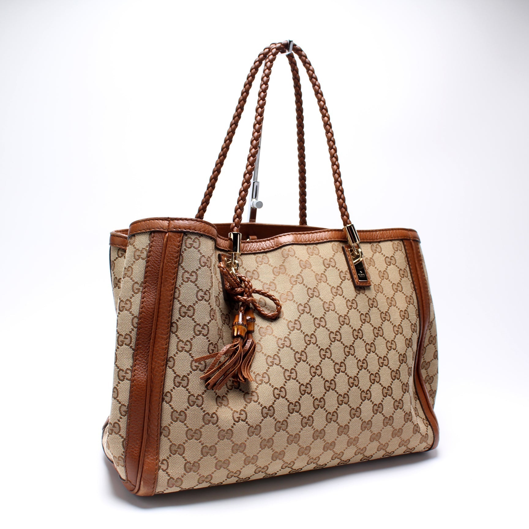 Gucci 269945 Bella GG Canvas Tote Bag