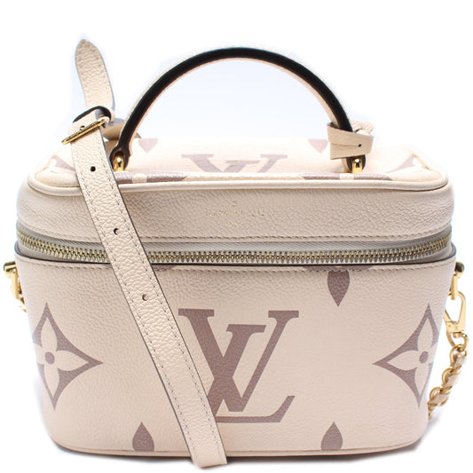 Louis Vuitton Vanity PM Bicolor Empreinte