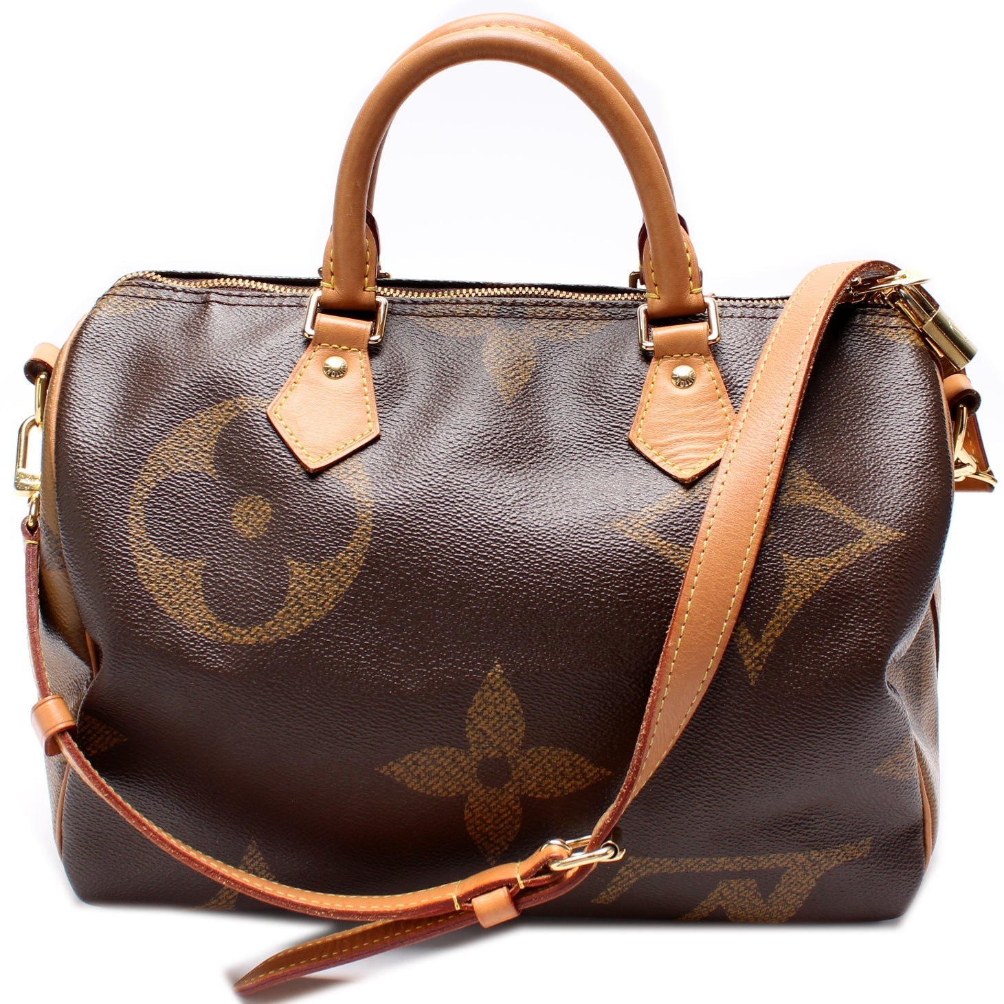 Louis Vuitton Speedy 30 Bandouliere Giant Reverse Monogram