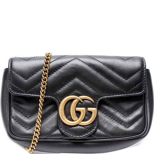 Gucci 476433 Marmont Super Mini Flap Bag