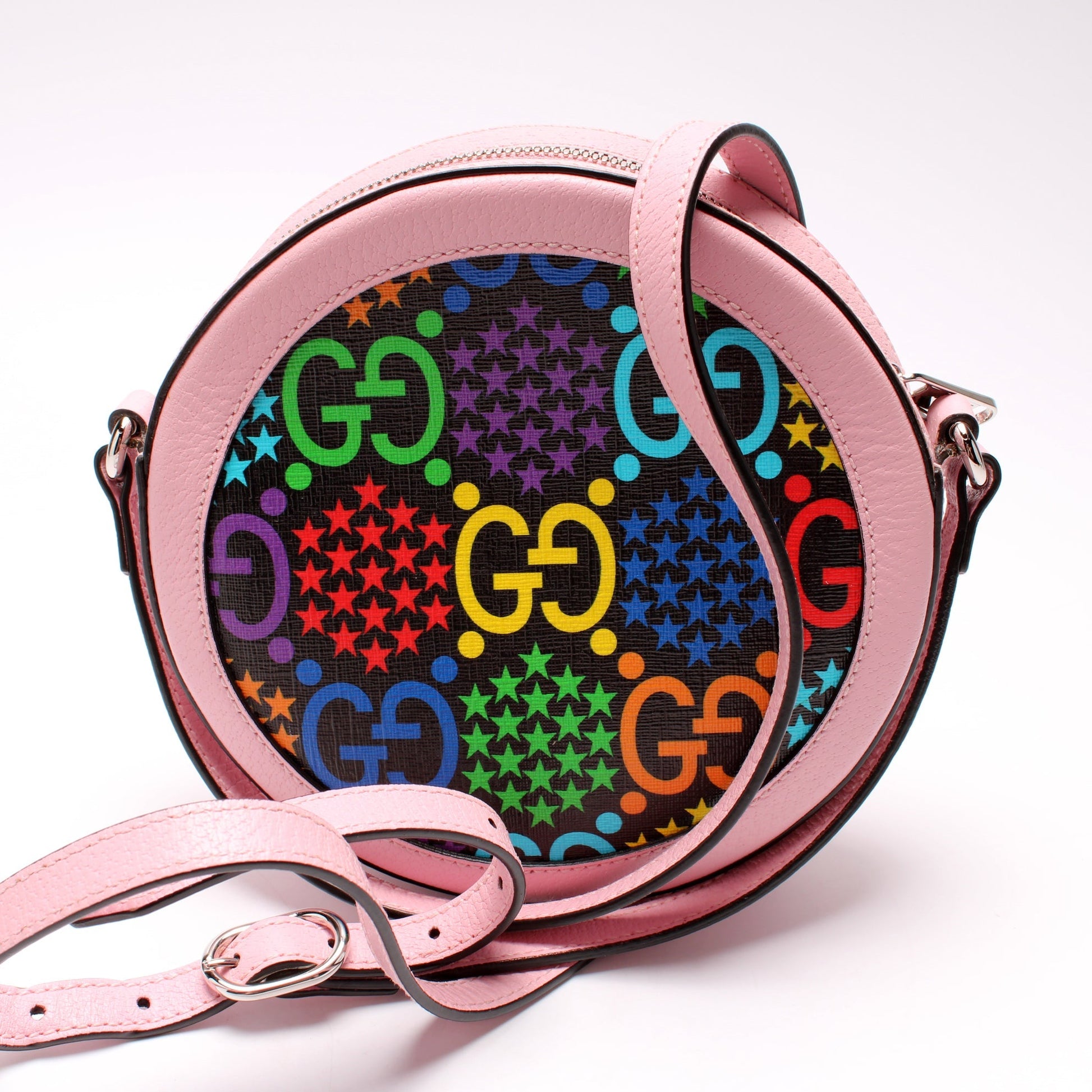 Gucci 603938 GG Psychedelic Round Shoulder Bag