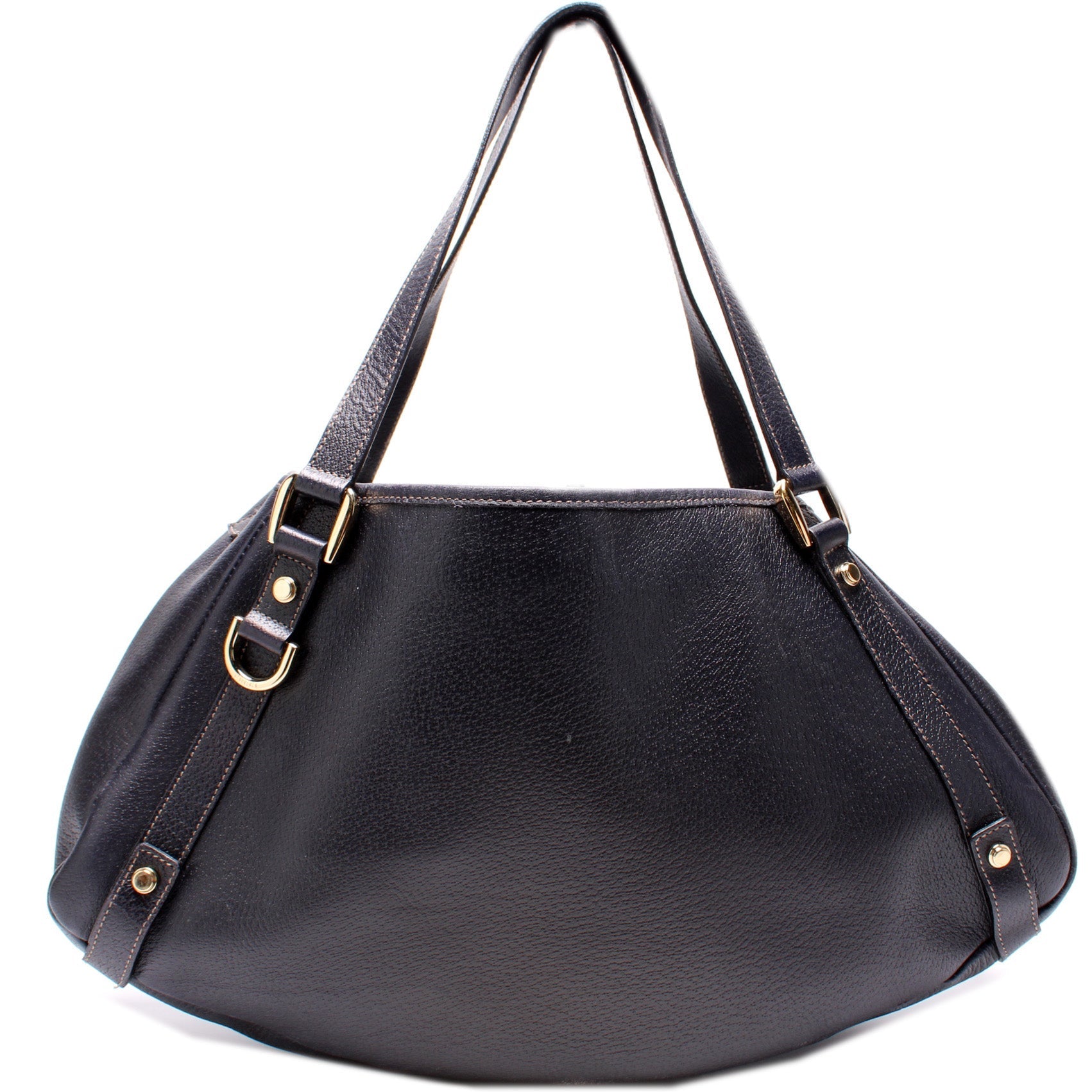 Gucci 130736 Abbey Leather Tote Medium Bag