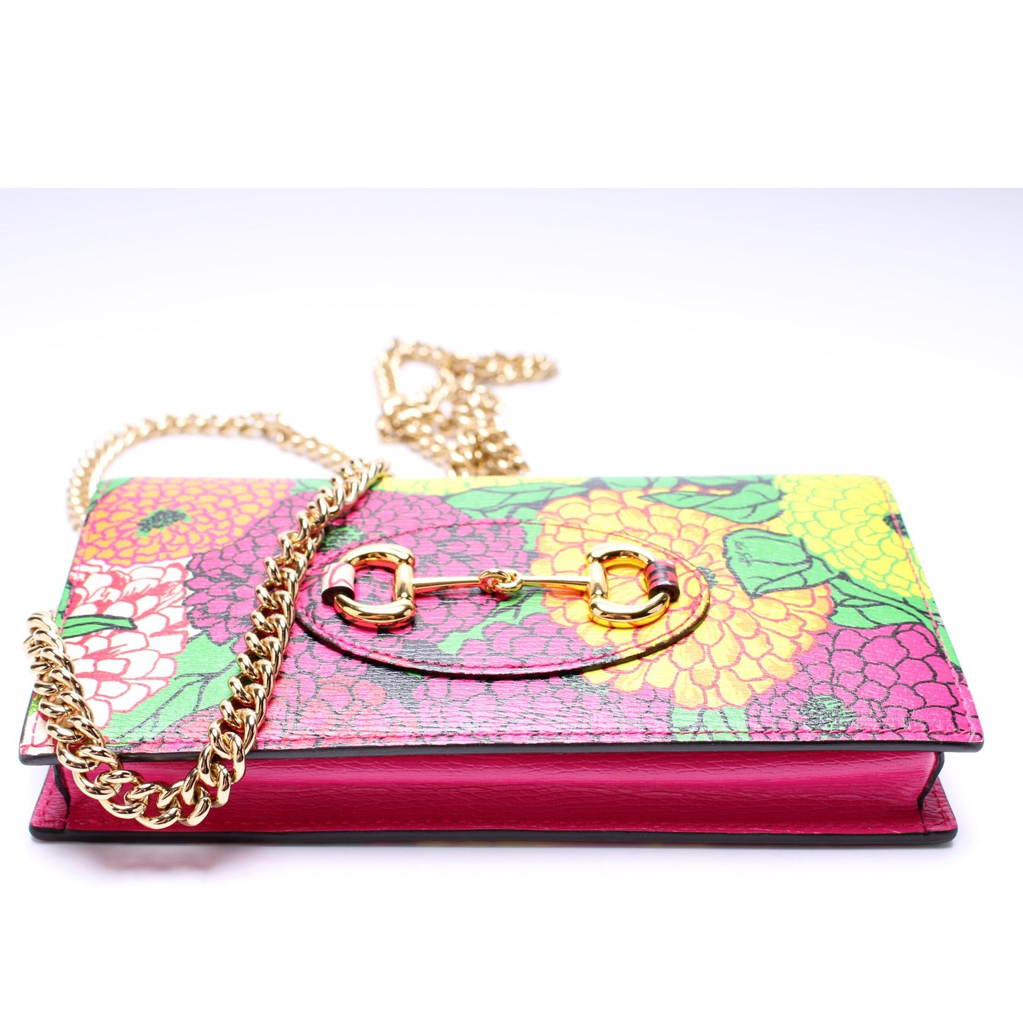 Gucci 621892 Horsebit 1955 Wallet W/ Chain Bag