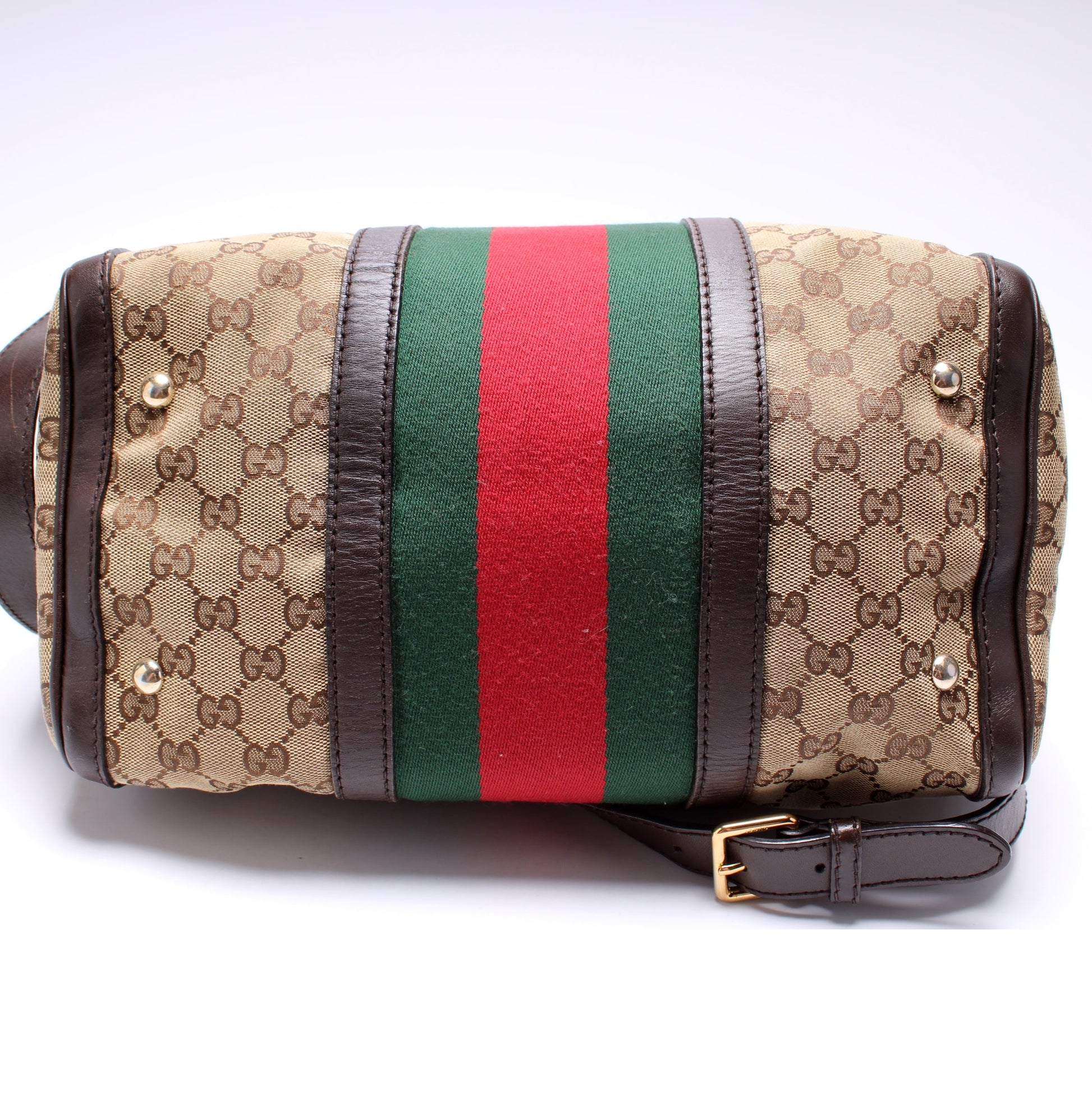 Gucci 247205 Boston Canvas Bag