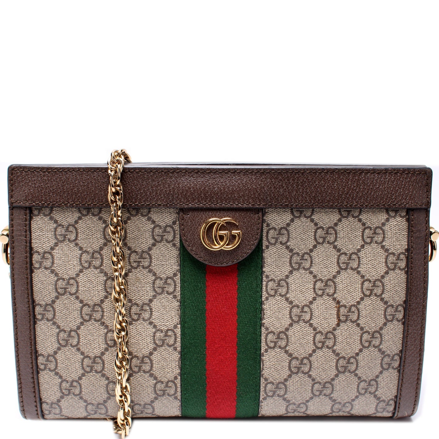 Gucci 503877 GG Supreme Ophidia Small Chain Bag