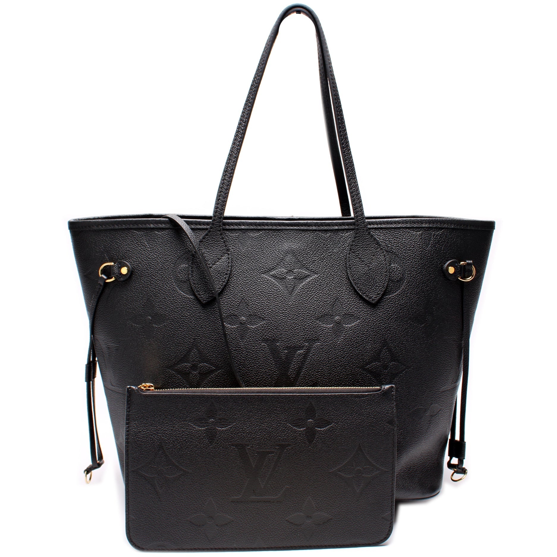 Louis Vuitton Neverfull MM W/ Wallet Emprinte