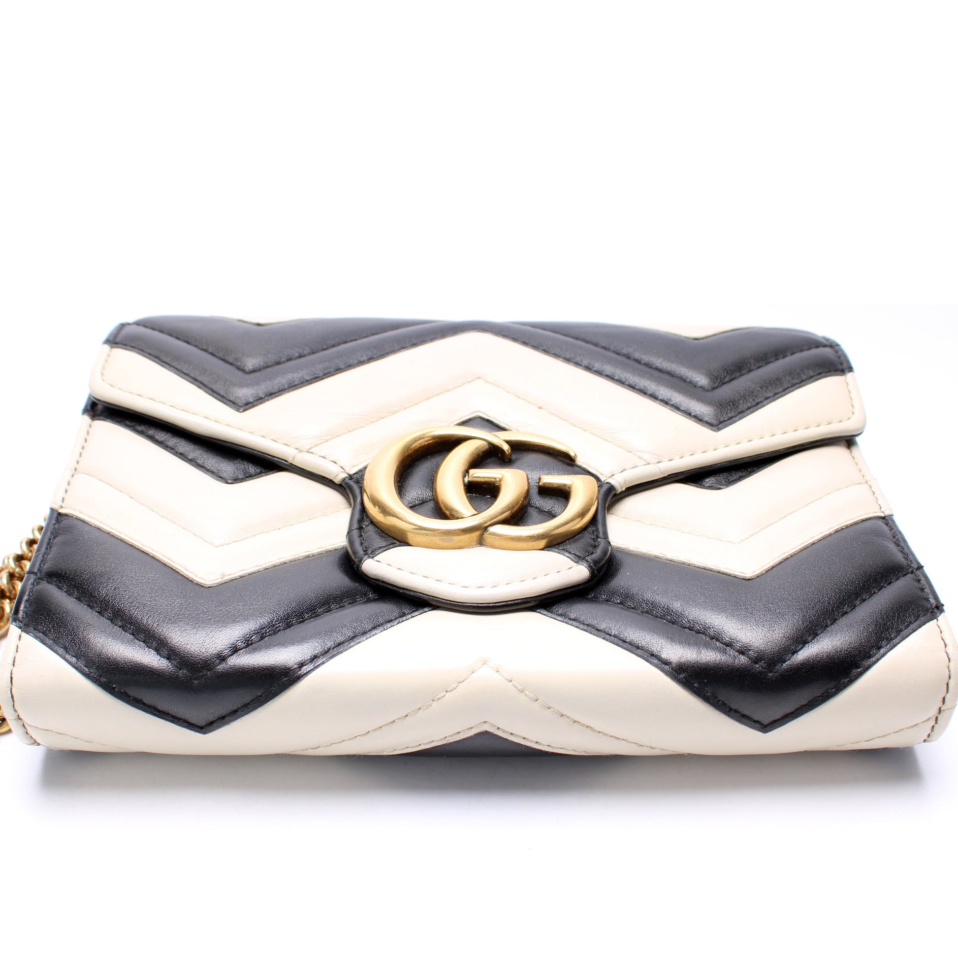 Gucci 474575 Marmont Chain Wallet Bag